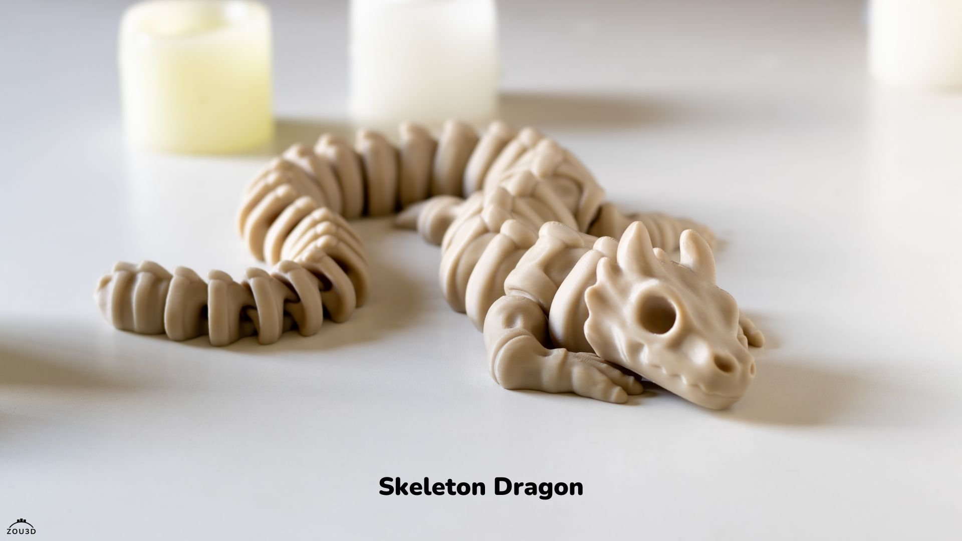 Zou3D Skeleton Dragon - BLB3d Printing