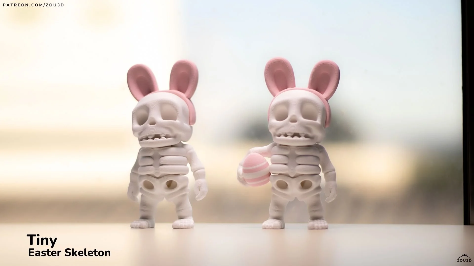 Zou3D Easter Skeleton - BLB3d Printing