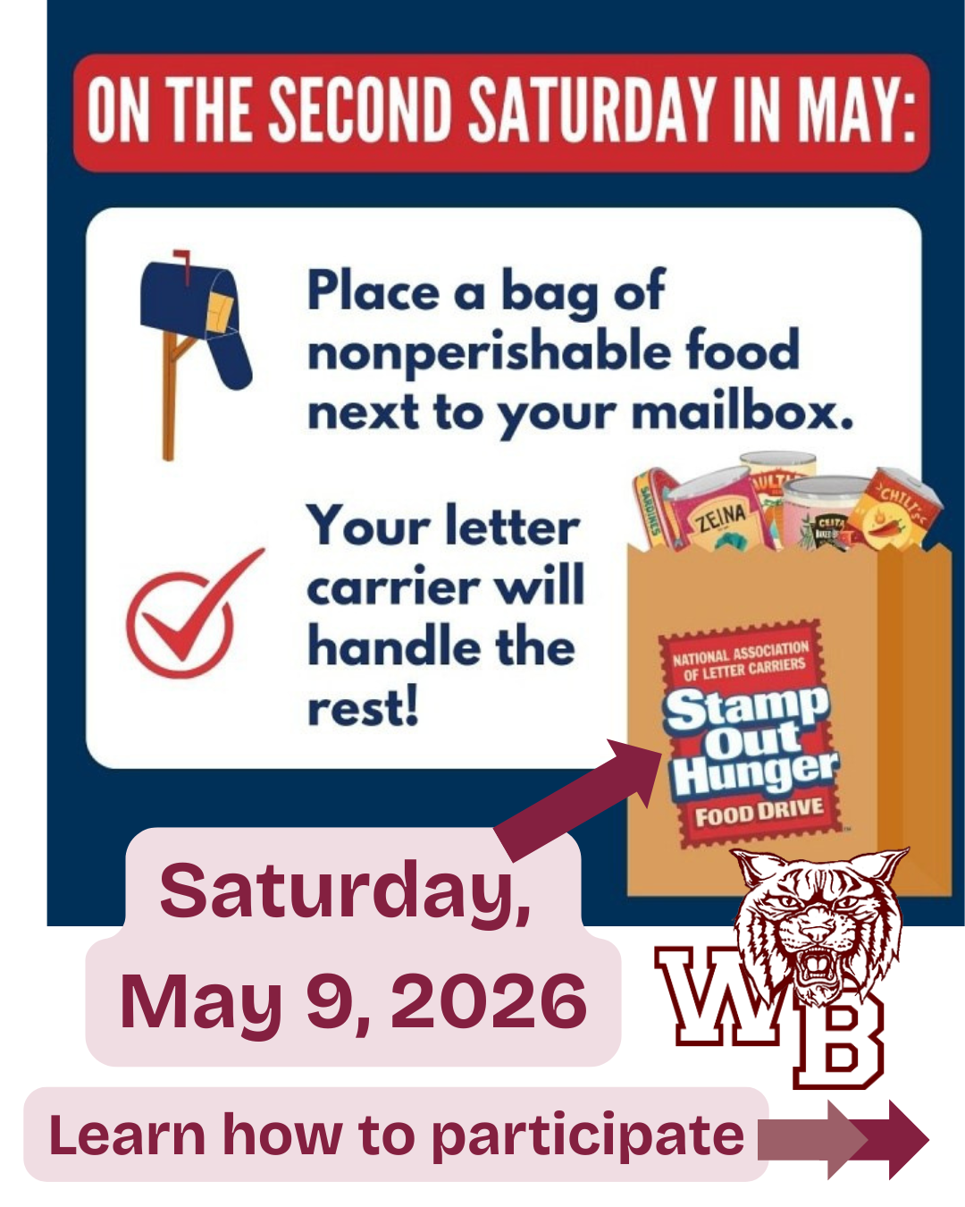 34th Annual ‘Stamp Out Hunger’ Food Drive