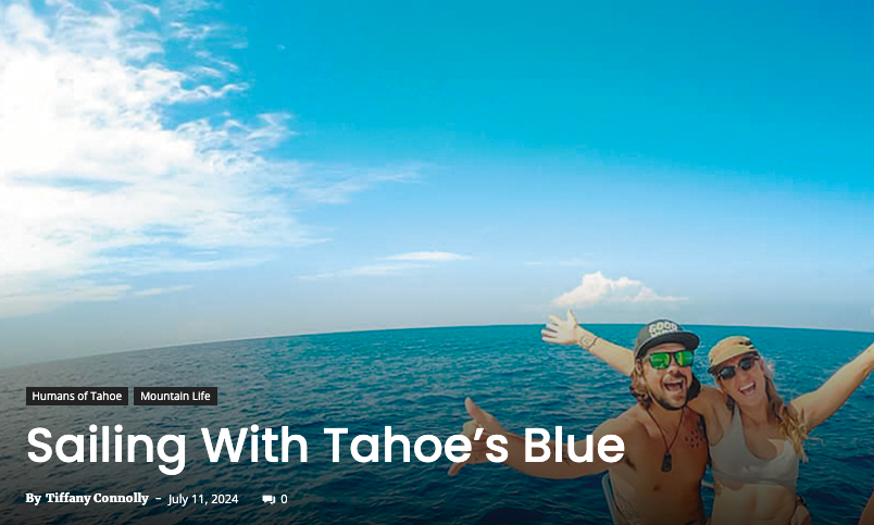 Sailing With Tahoe’s Blue