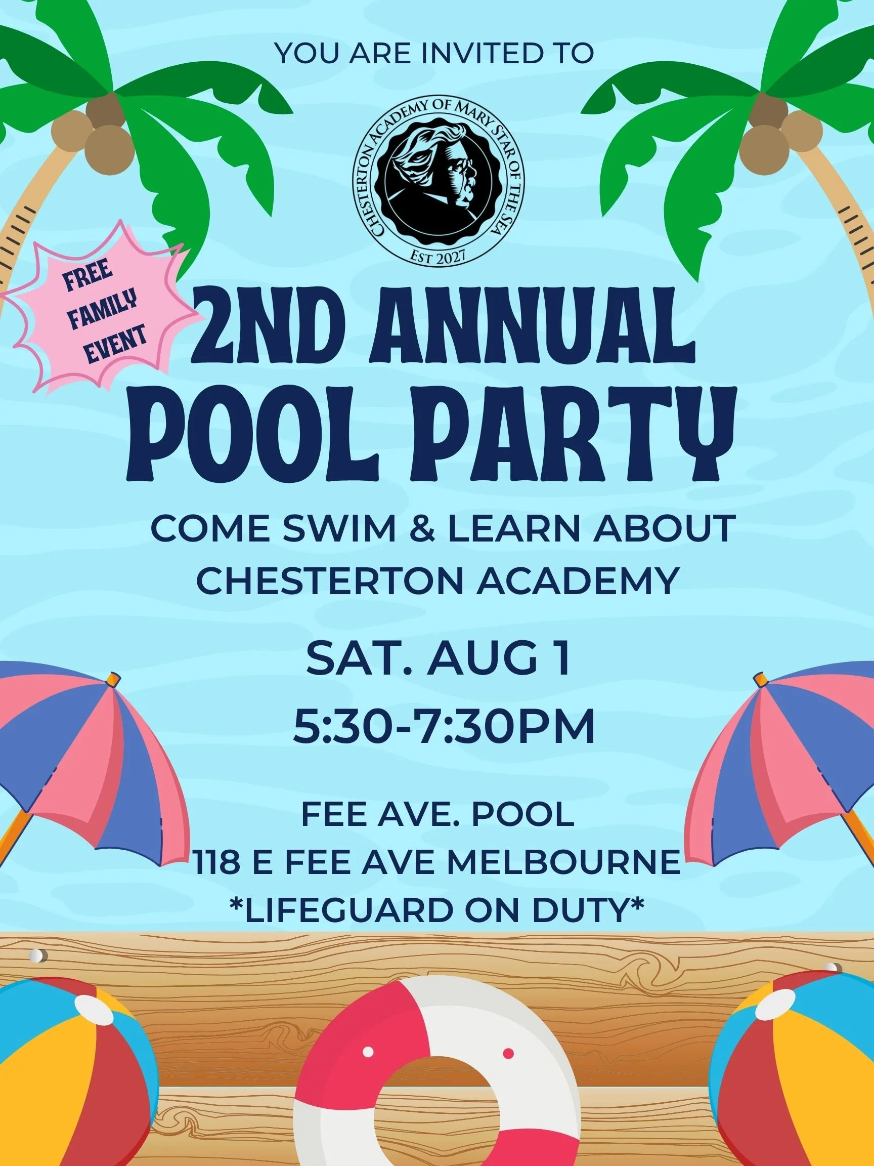 Community Pool Party
