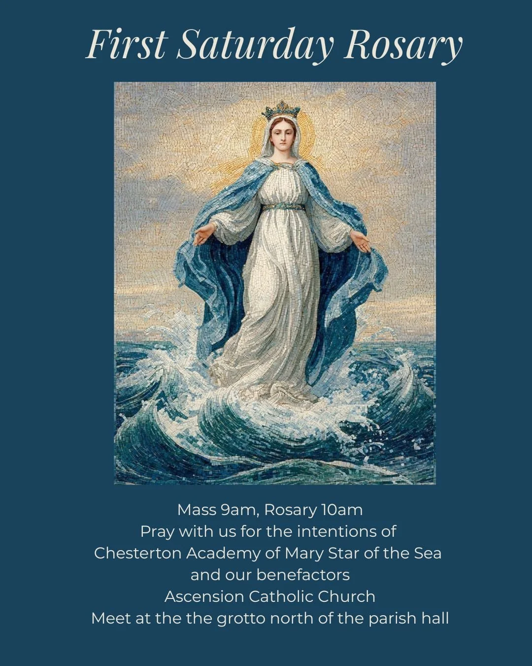 First Saturday Rosary for CAMSS and benefactors 