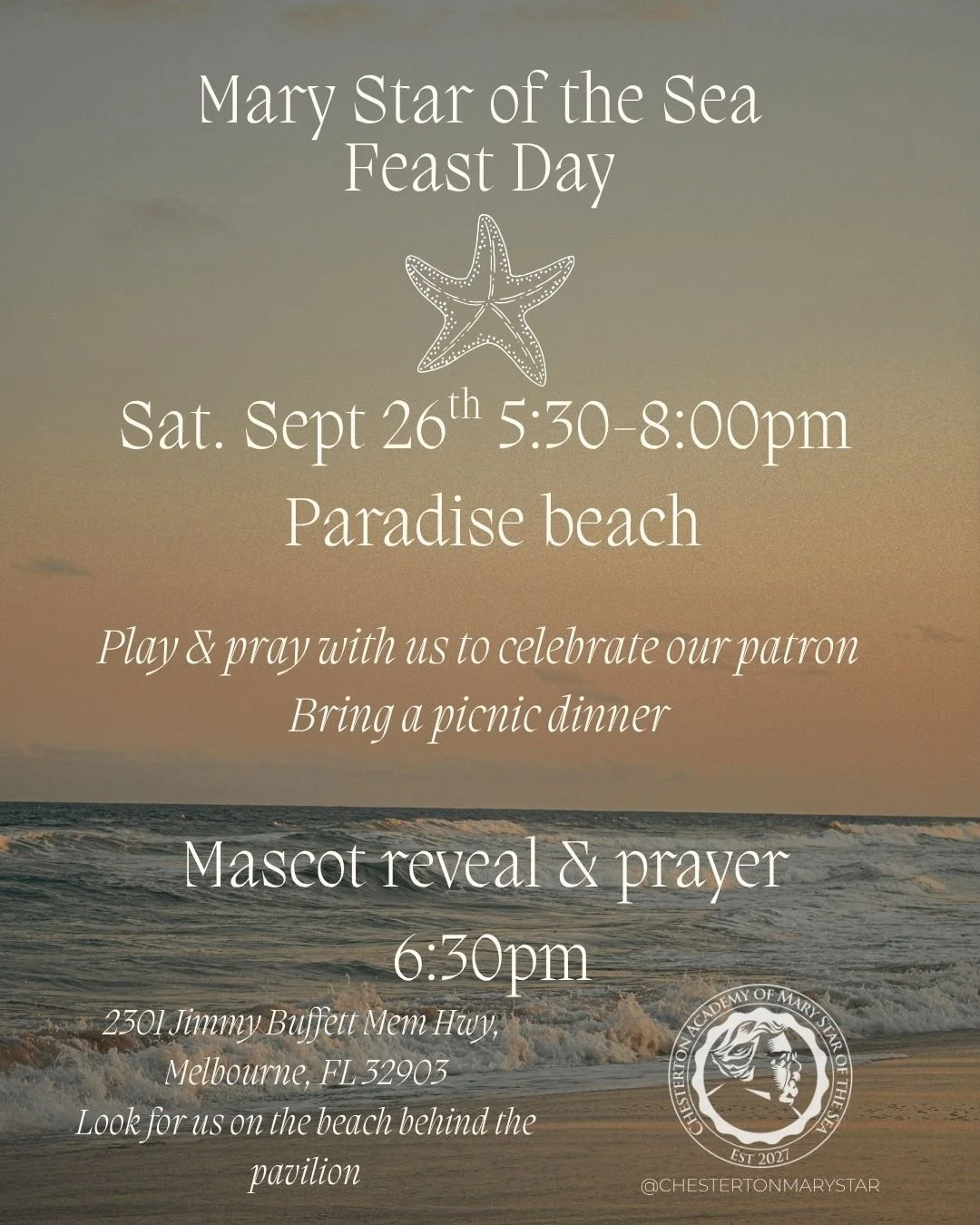 Mary Star of the Sea Feast Day