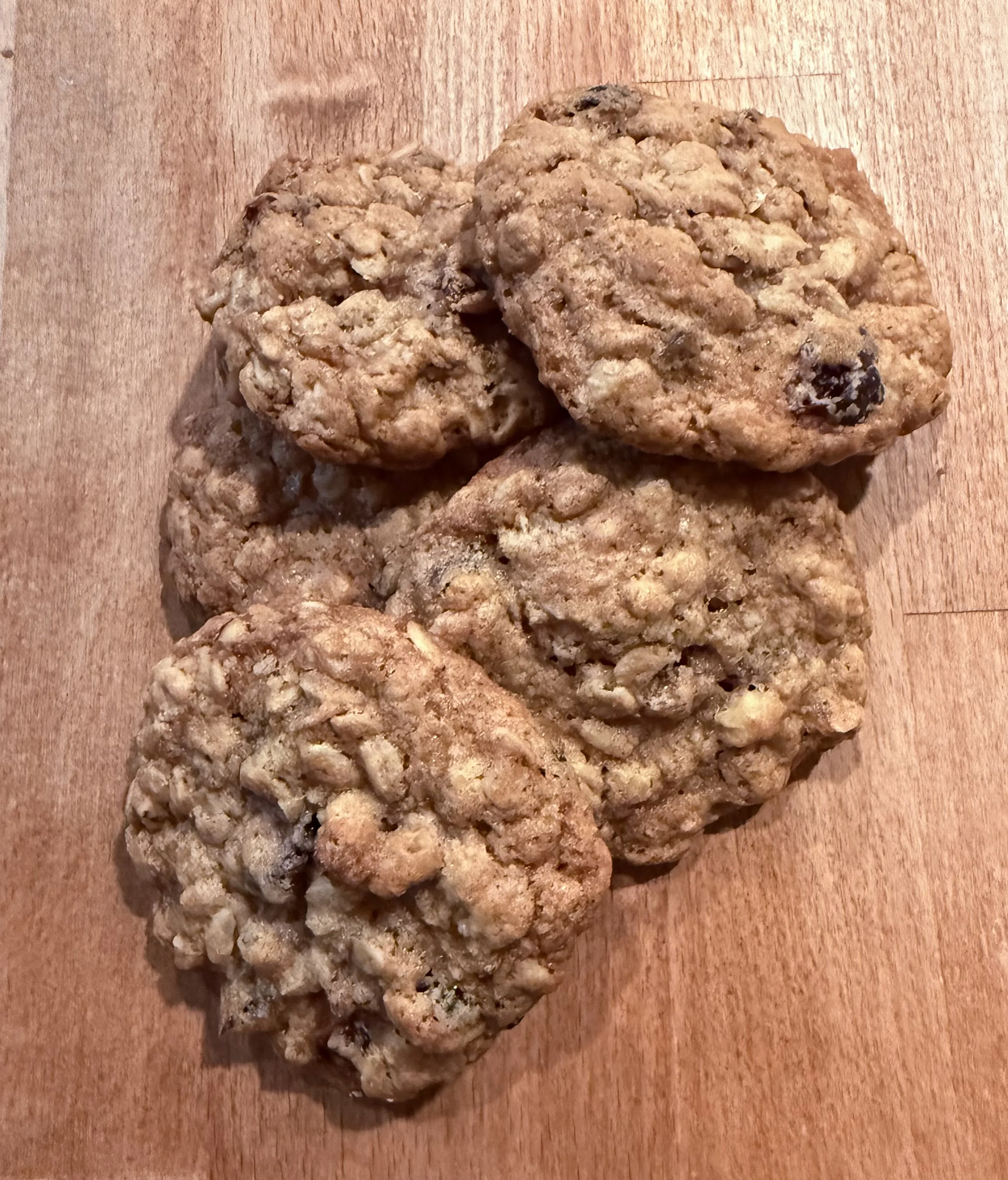 Oatmeal Cranberry Walnut Cookies