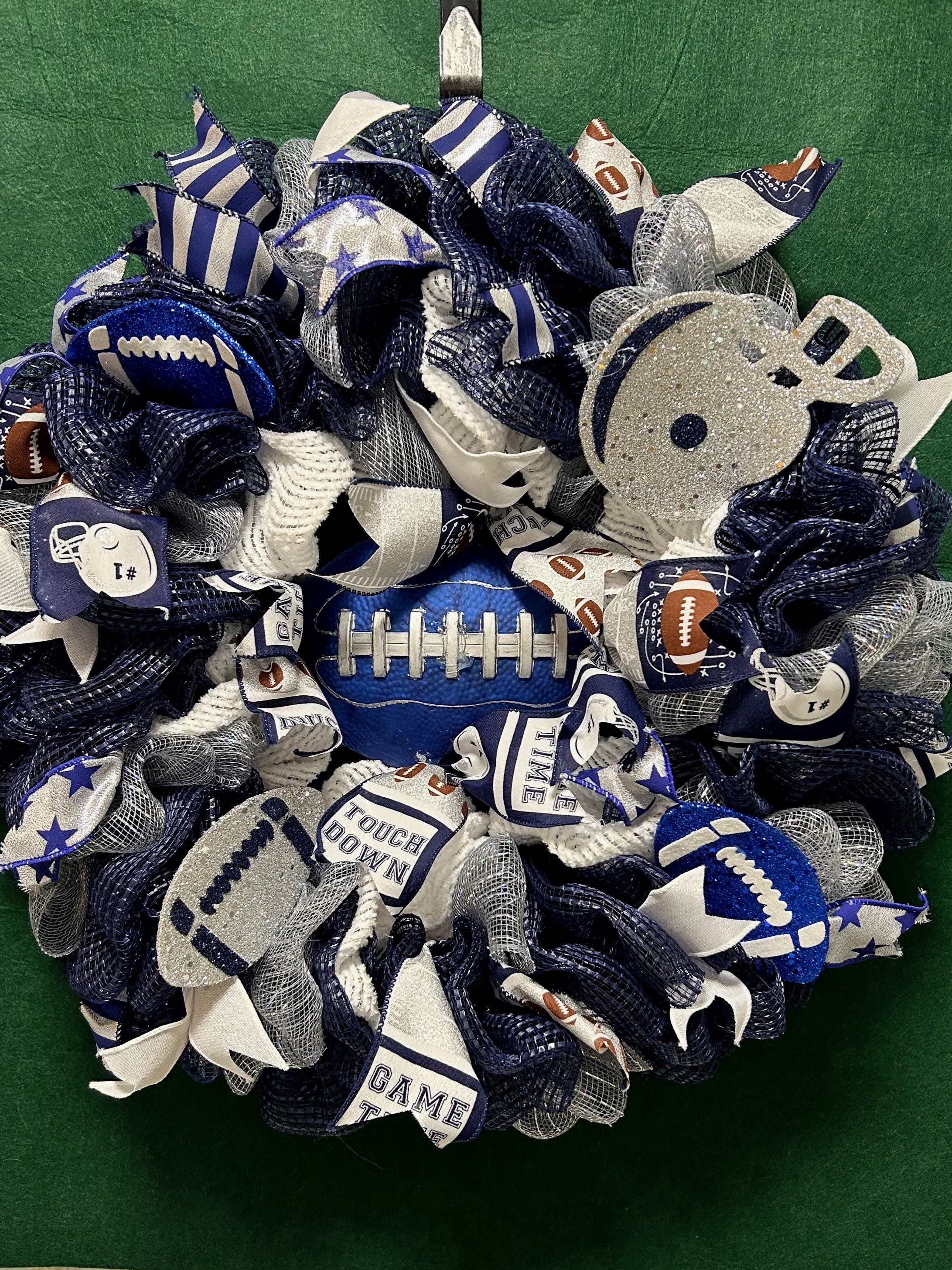 Dallas Cowboy with Epoxy football