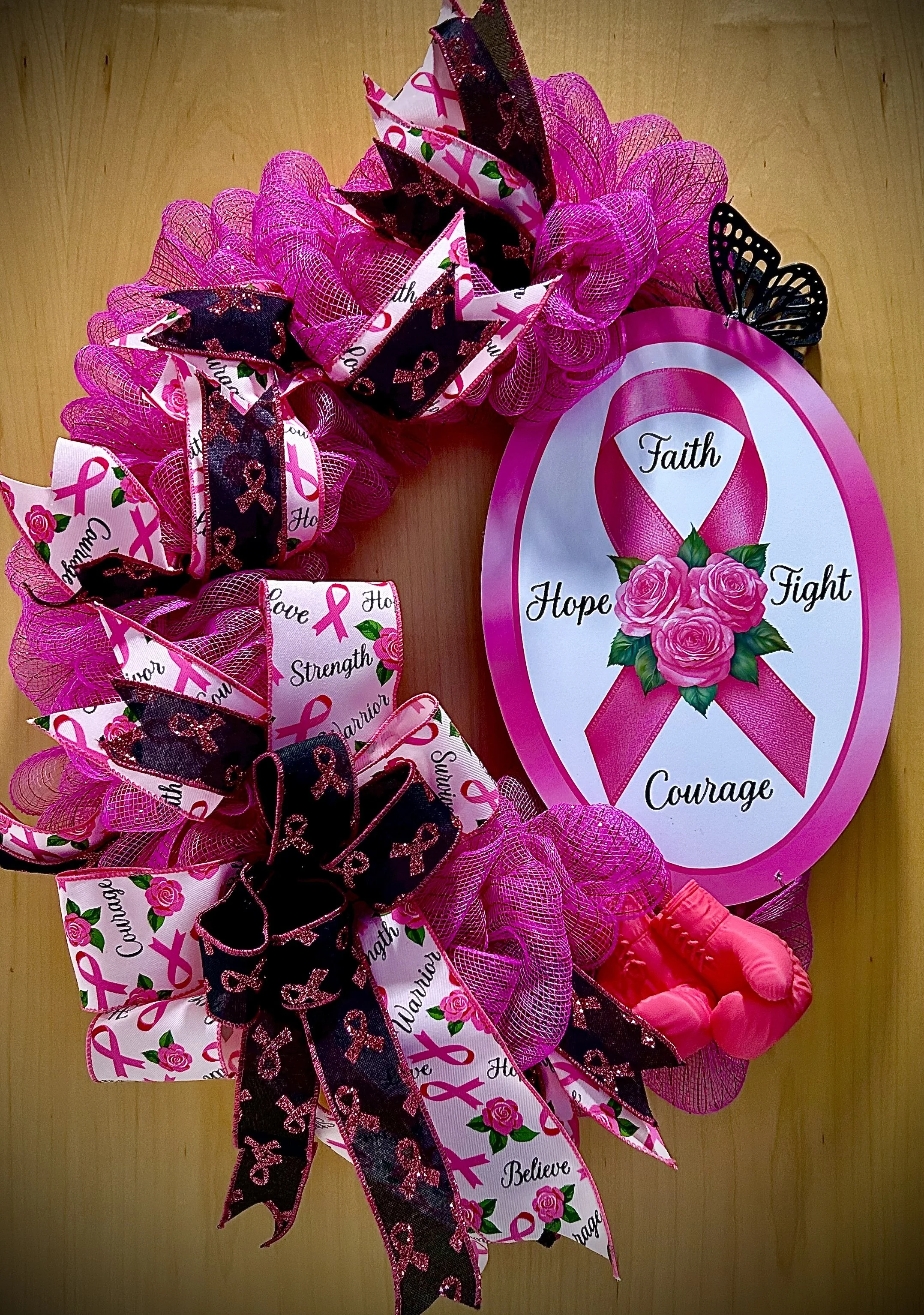 Breast Cancer awareness Ribbon Wrath 