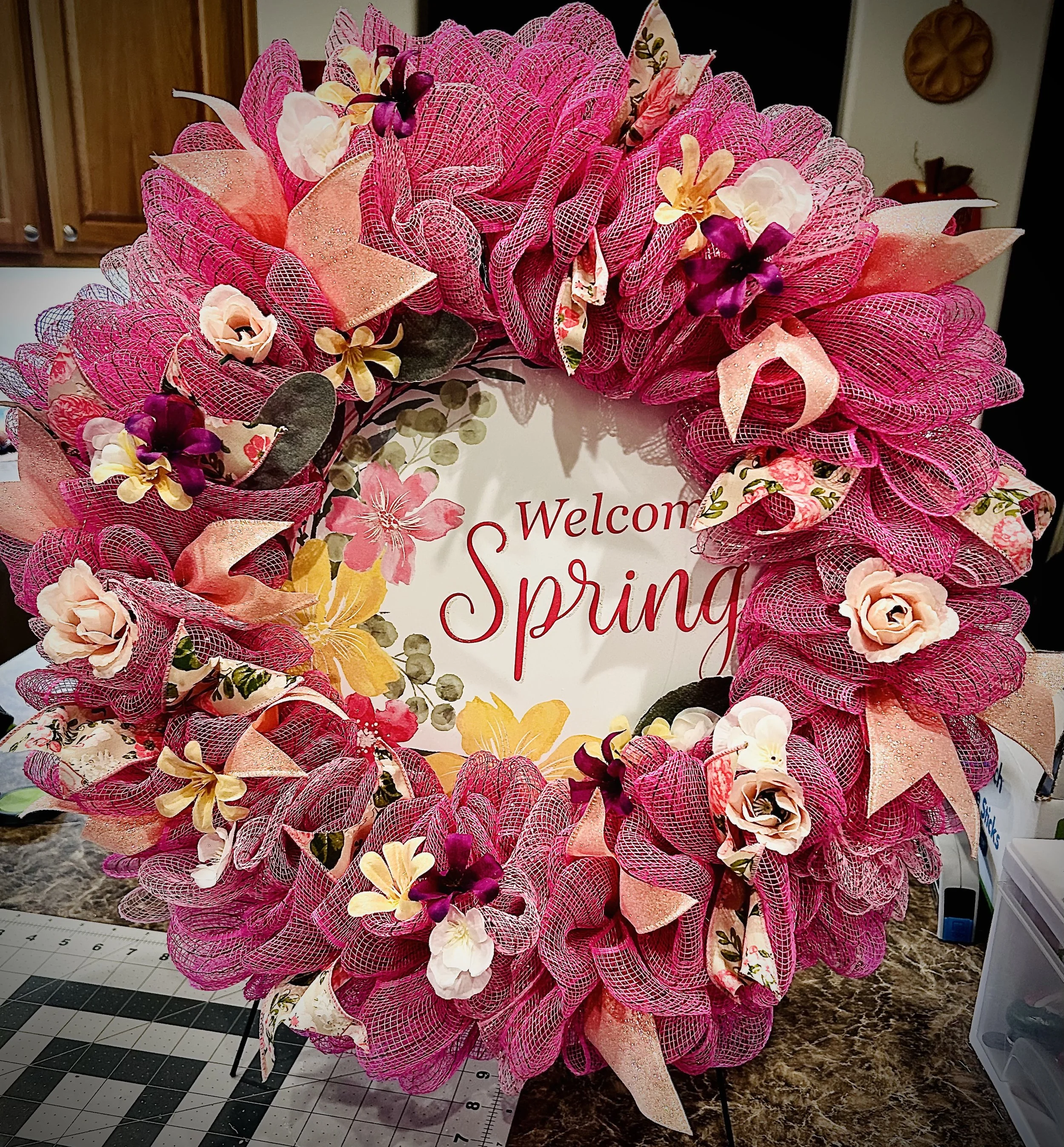 Welcome Spring Wreath