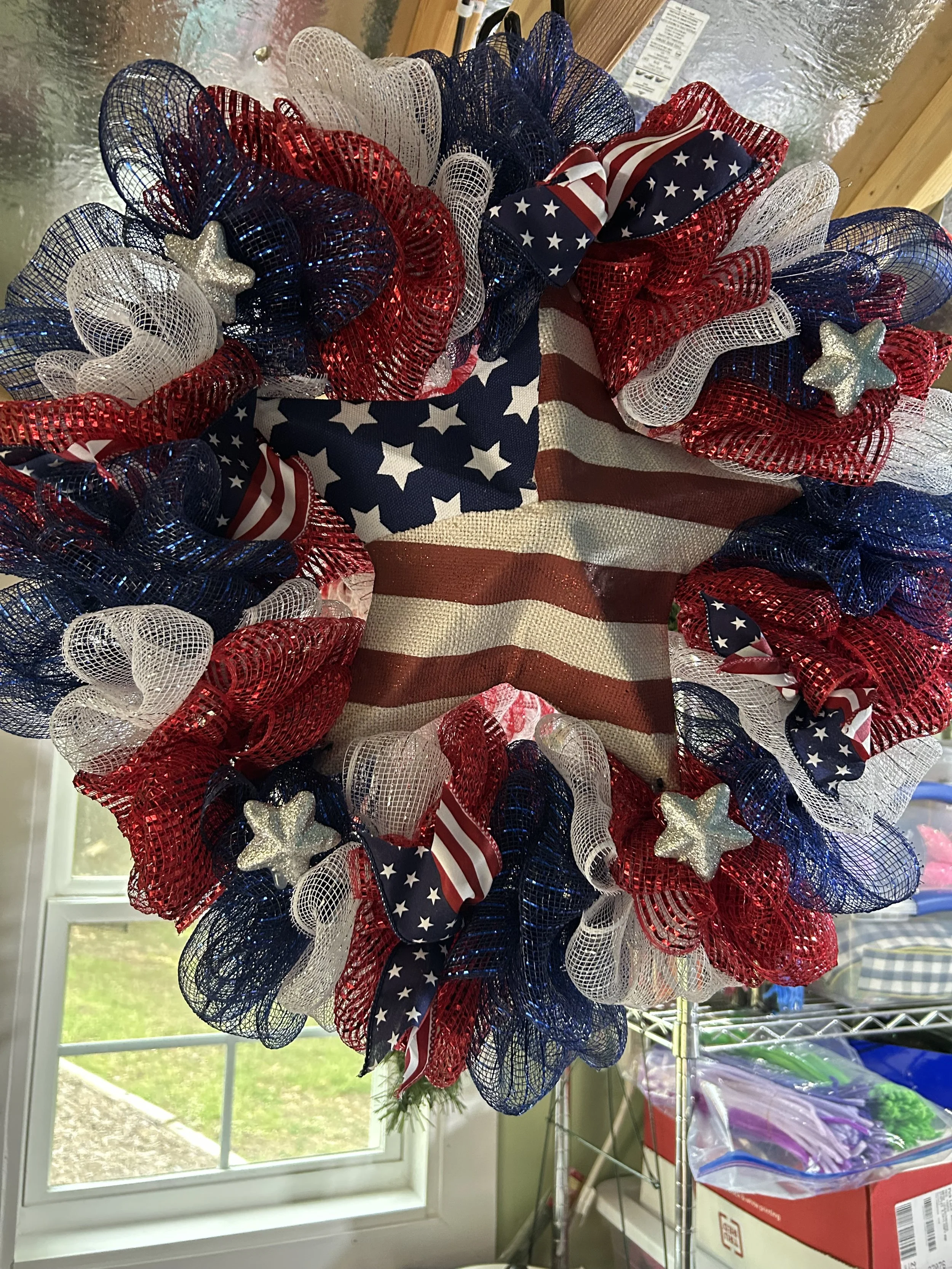 American Star Wreath