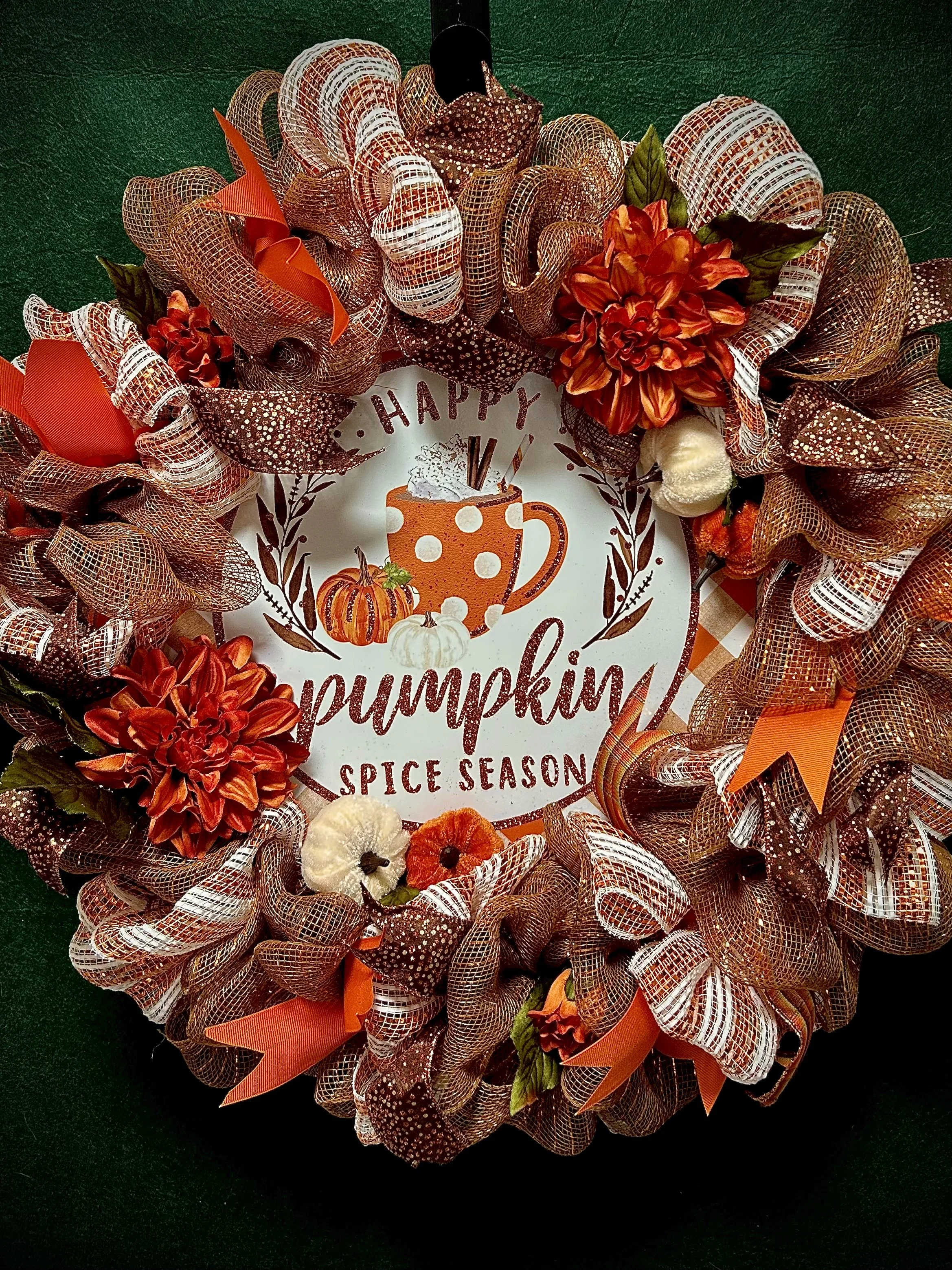 Pumpkin Spice Wreath