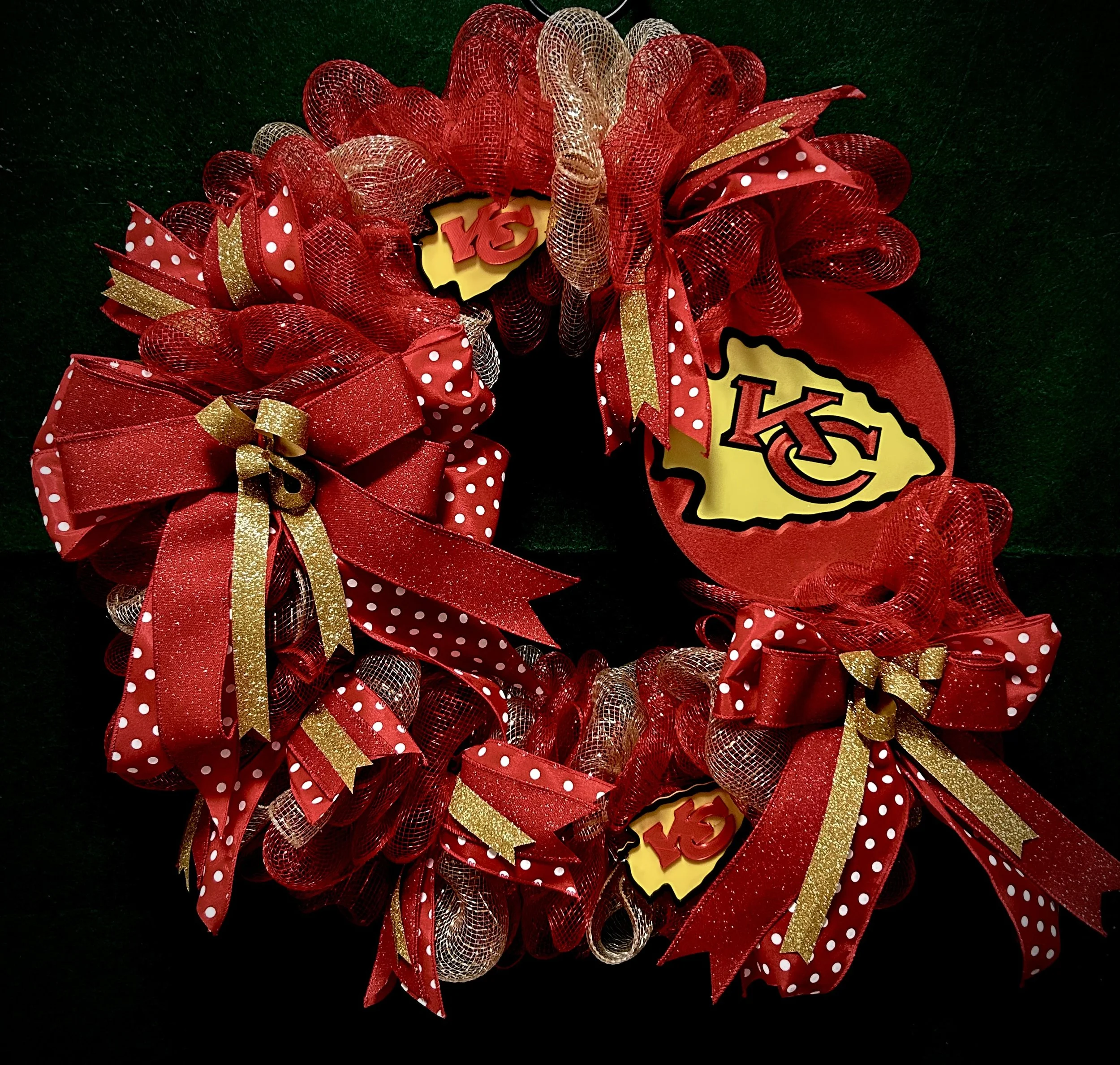 Kansas City Team Spirit Wreath