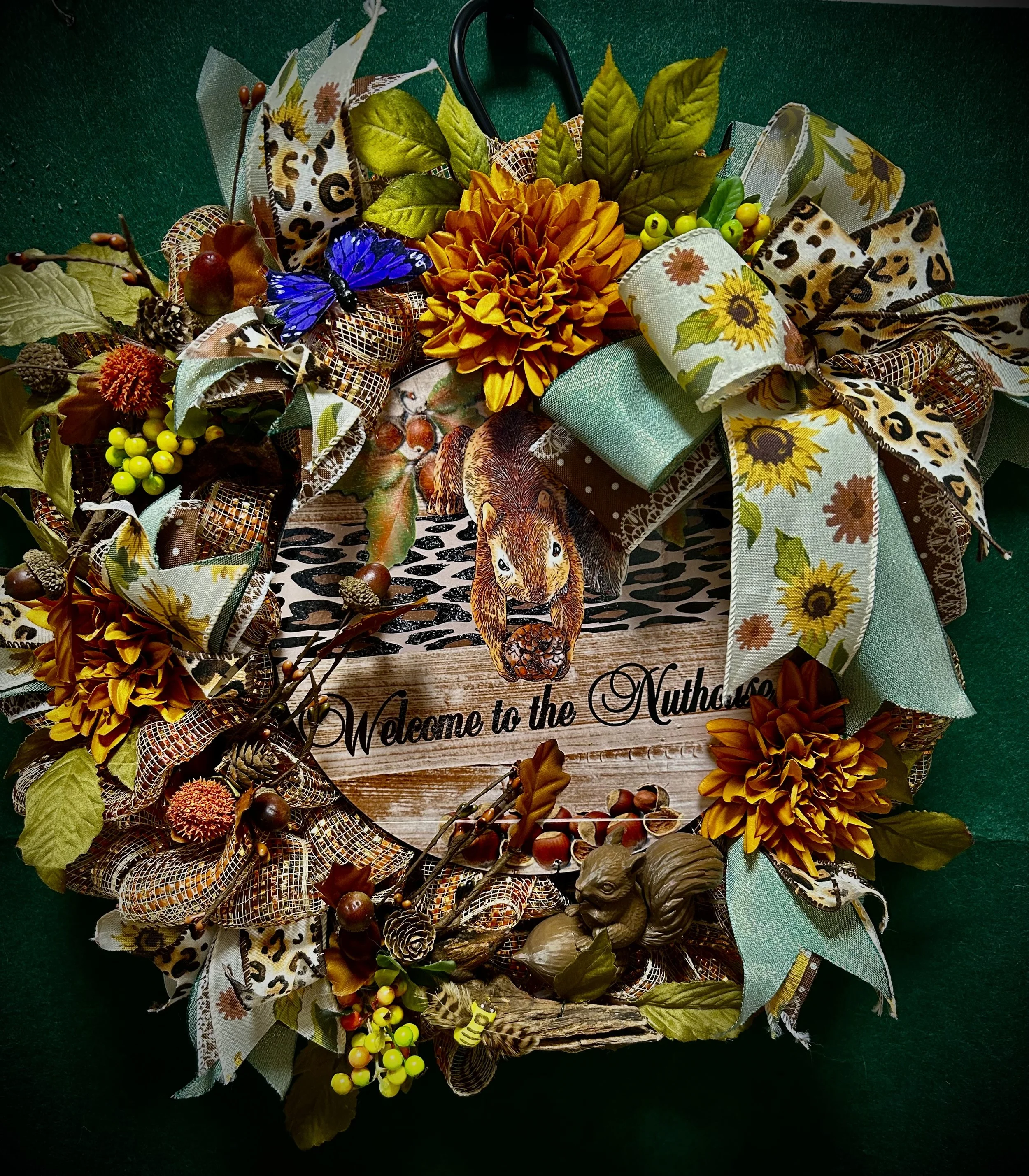 Handmade Woodland Welcome Wreath