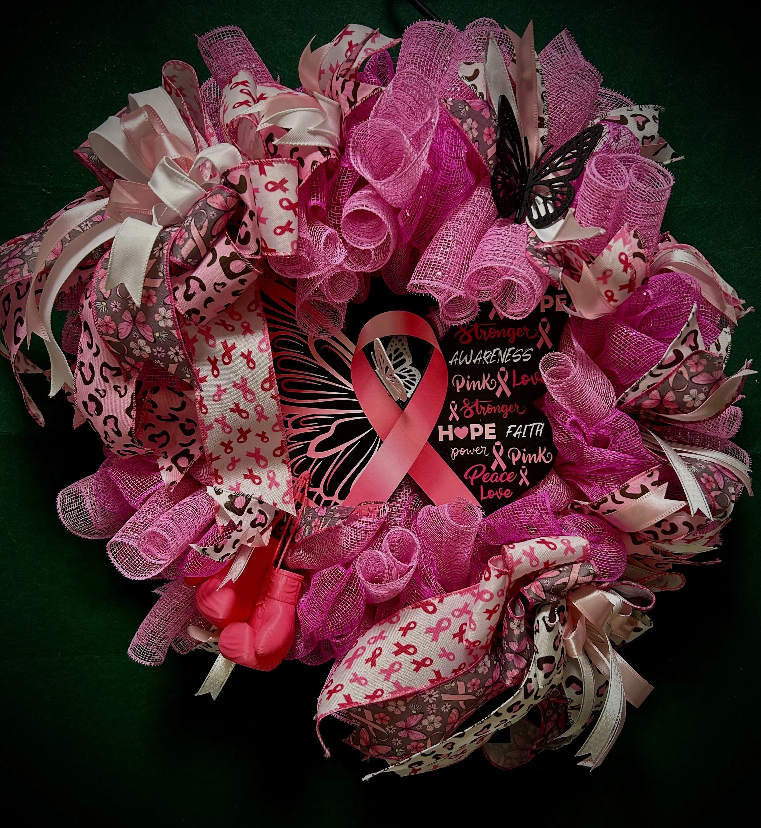 Black Butterfly Breast Cancer Awareness 