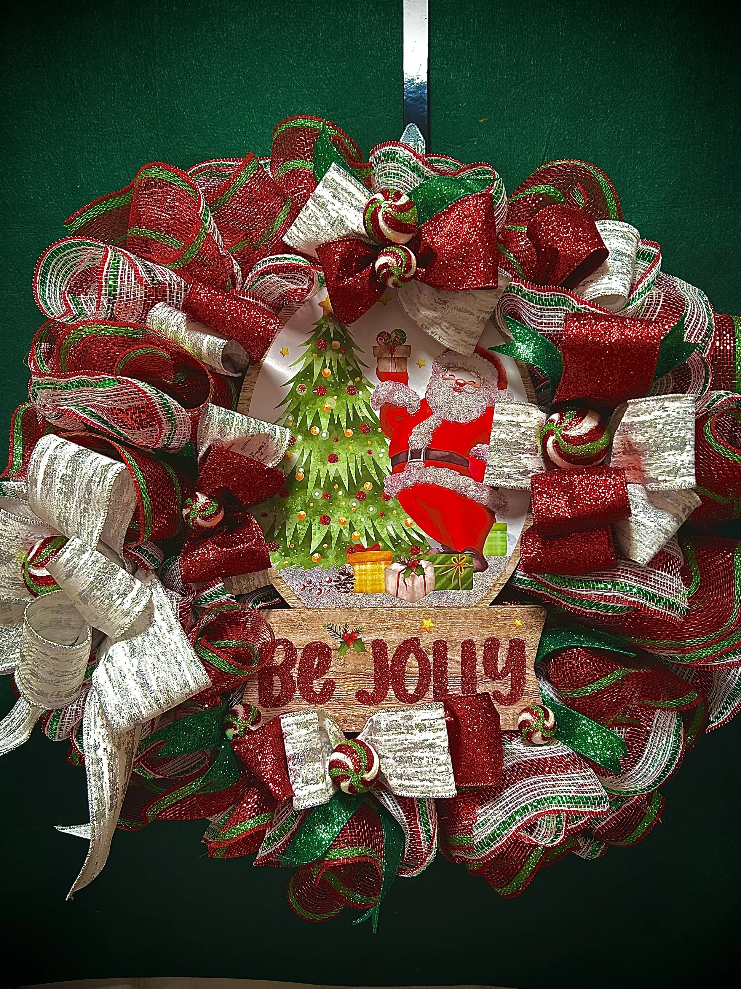 Santa Be Jolly Wreath