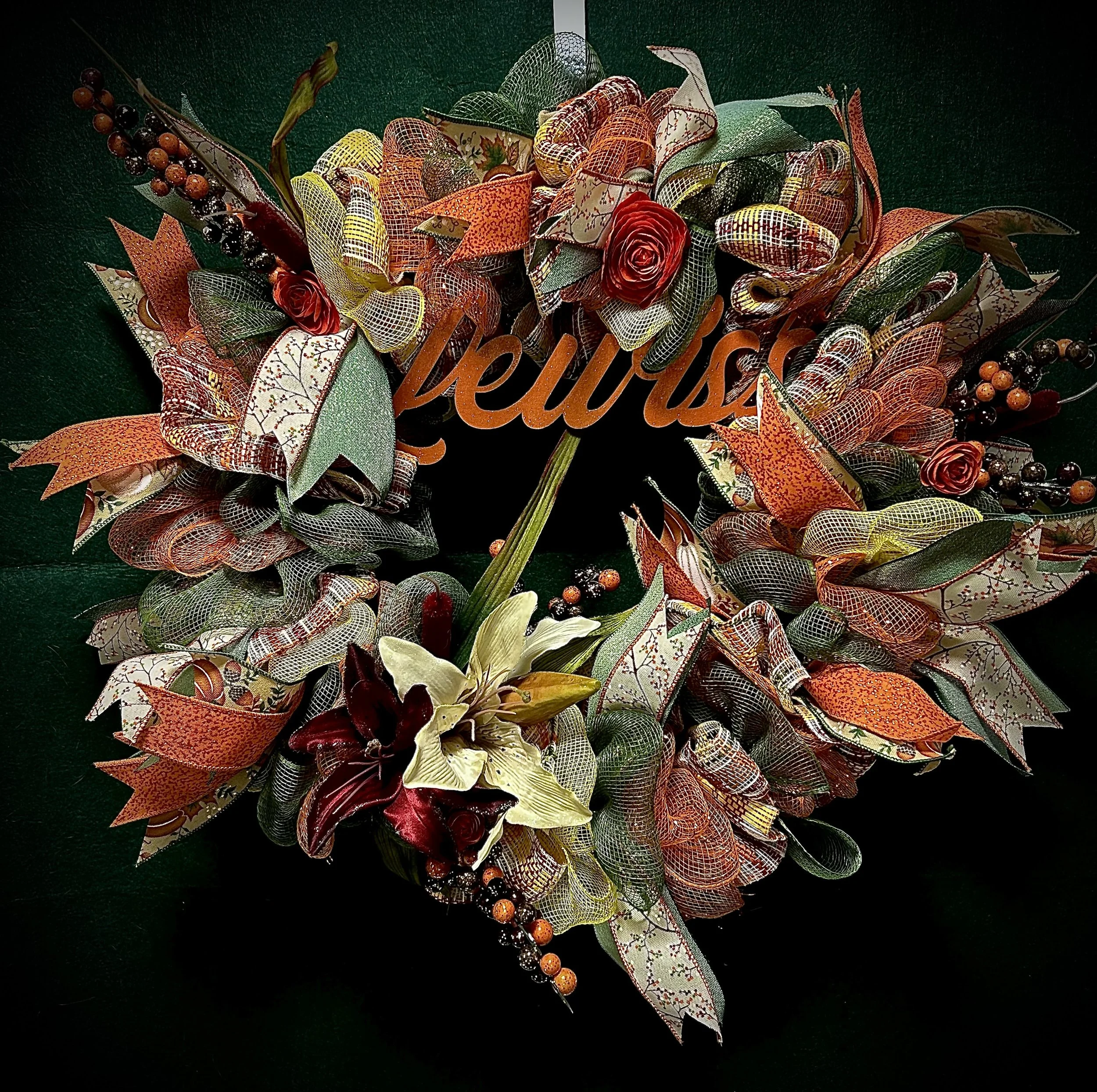 Lewis's Fall Wreath