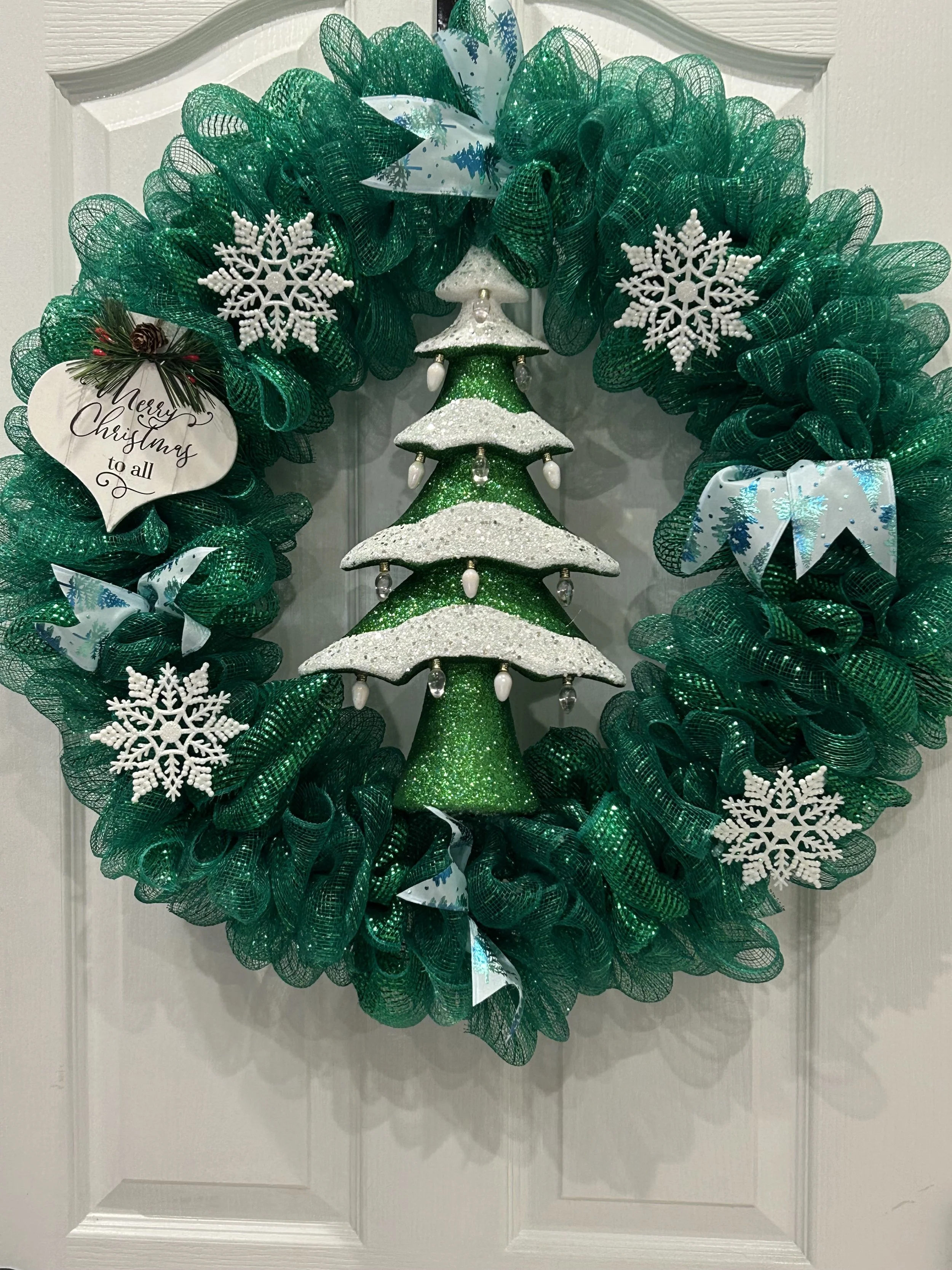 Christmas Tree Wreath