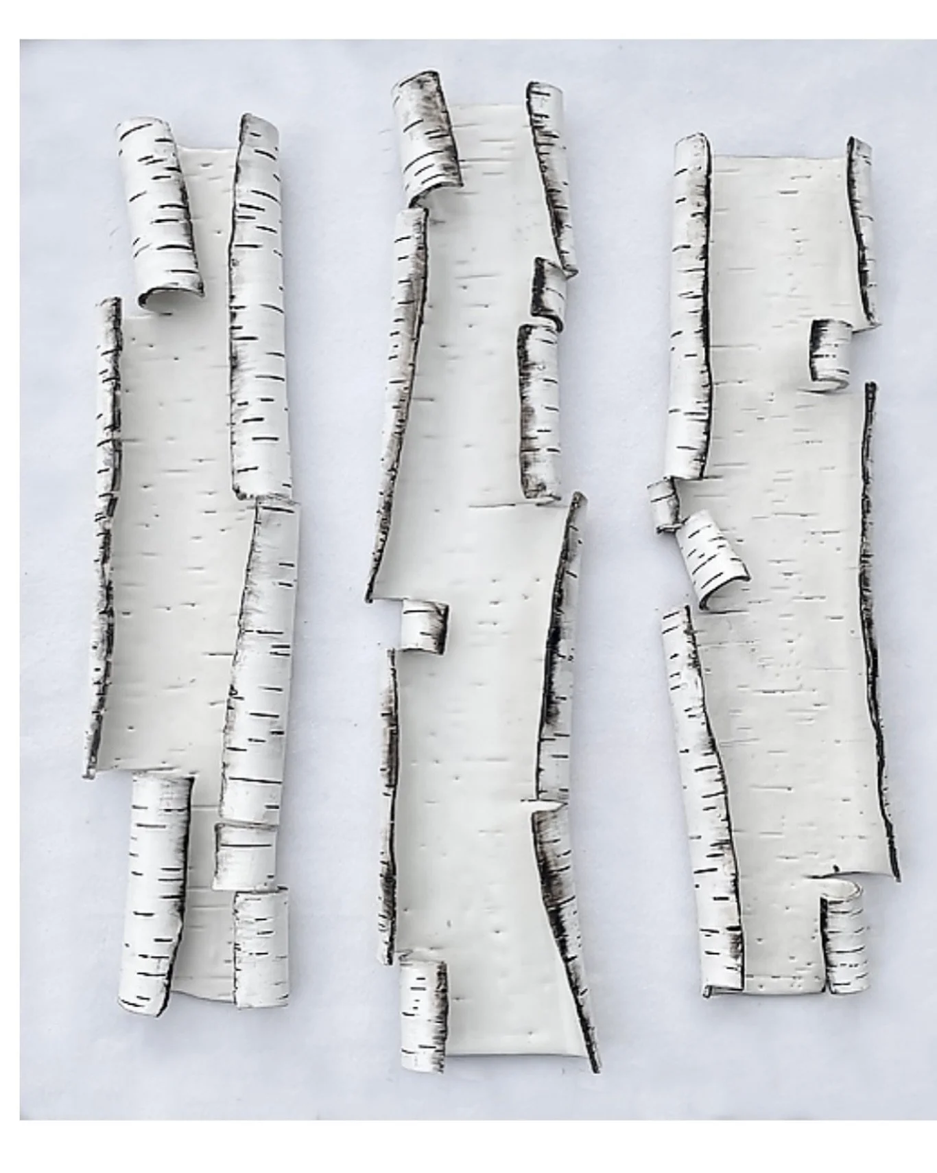 Scrolls Interupted off to a patron in Michigan. #scrolls #contemporaryceramics #contemporarysculpture #clayart #interiors #neutraldecor #entropy #lenoreraelampi