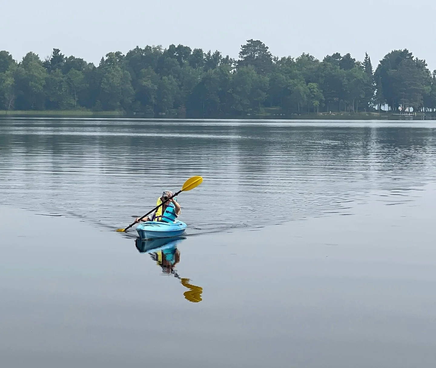 Placid lake today, #lakevermilion #placidwaters #kayakvermilion #minnesotaday
