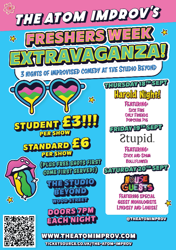 FRESHERS EXTRAVAGANZA! Harold Night!