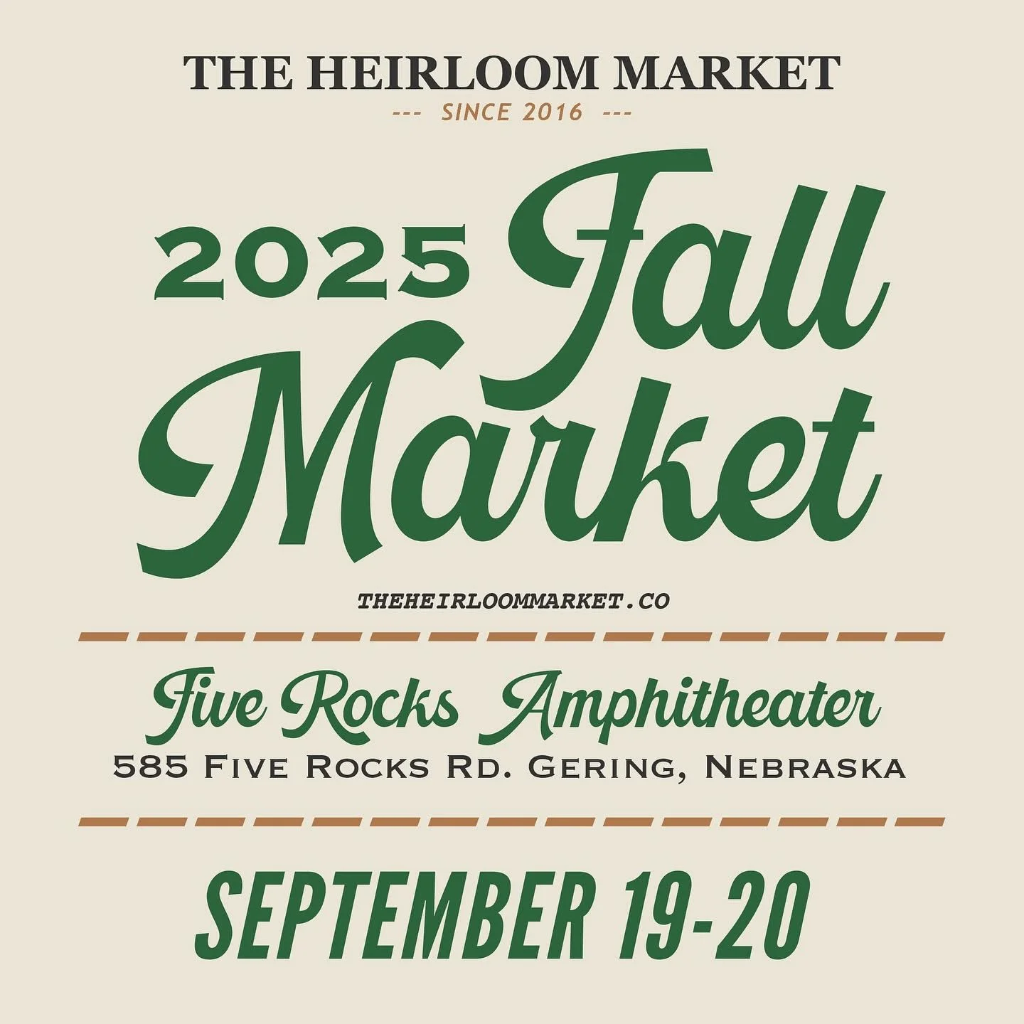 Fall heirloom market