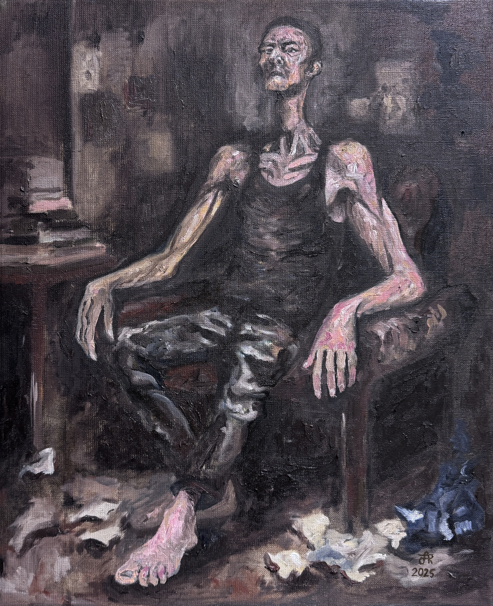 Arrogance 40 x 50 cm 2025