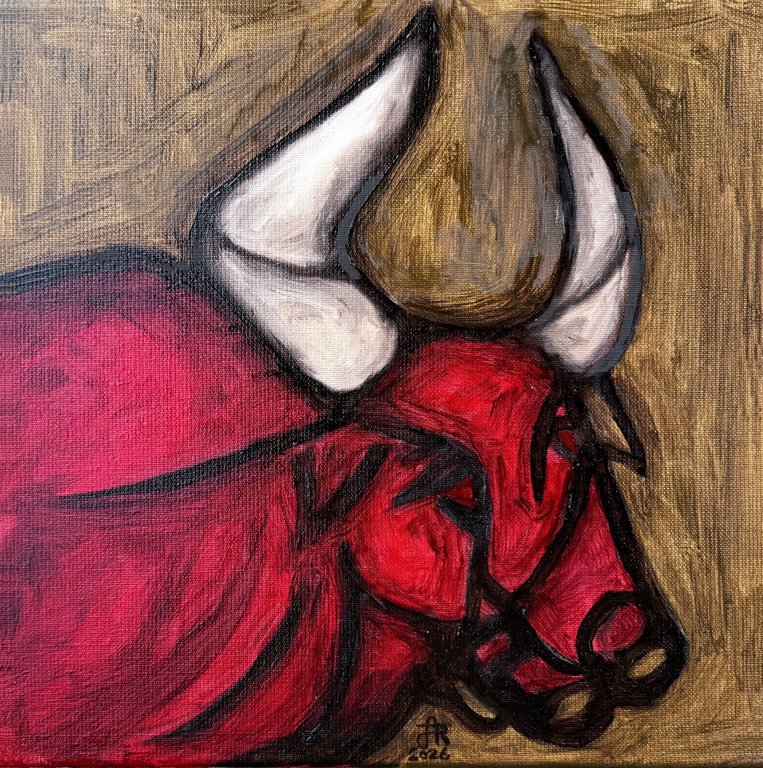 Bull 30 x 30 cm 2026