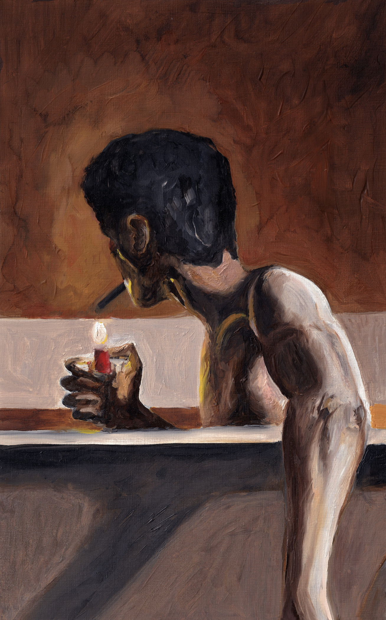 Flame 30.5 x 53.5 cm 2025