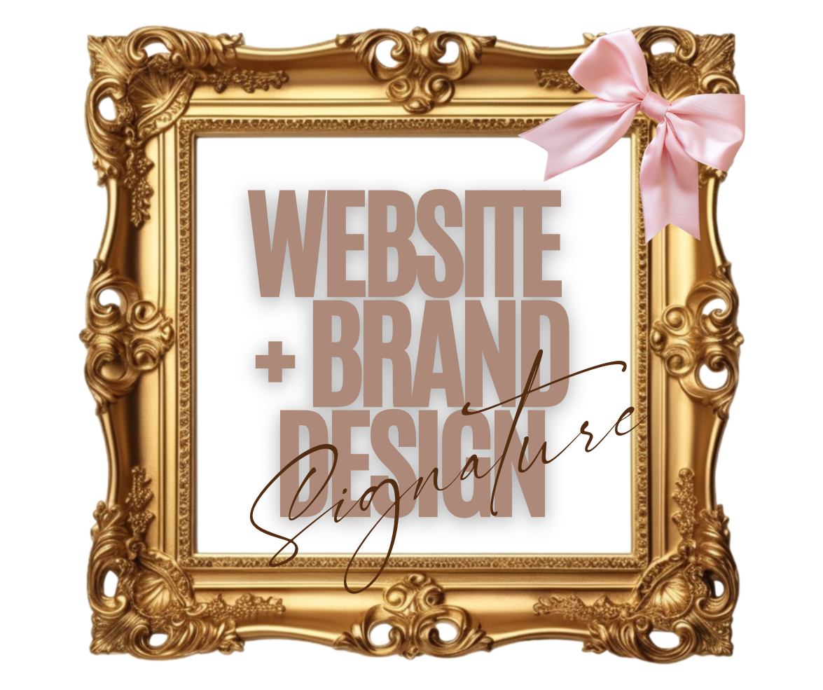 Website + Brand Design - Signature