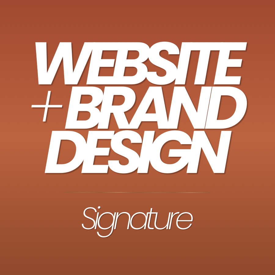 Website + Brand Design - Signature
