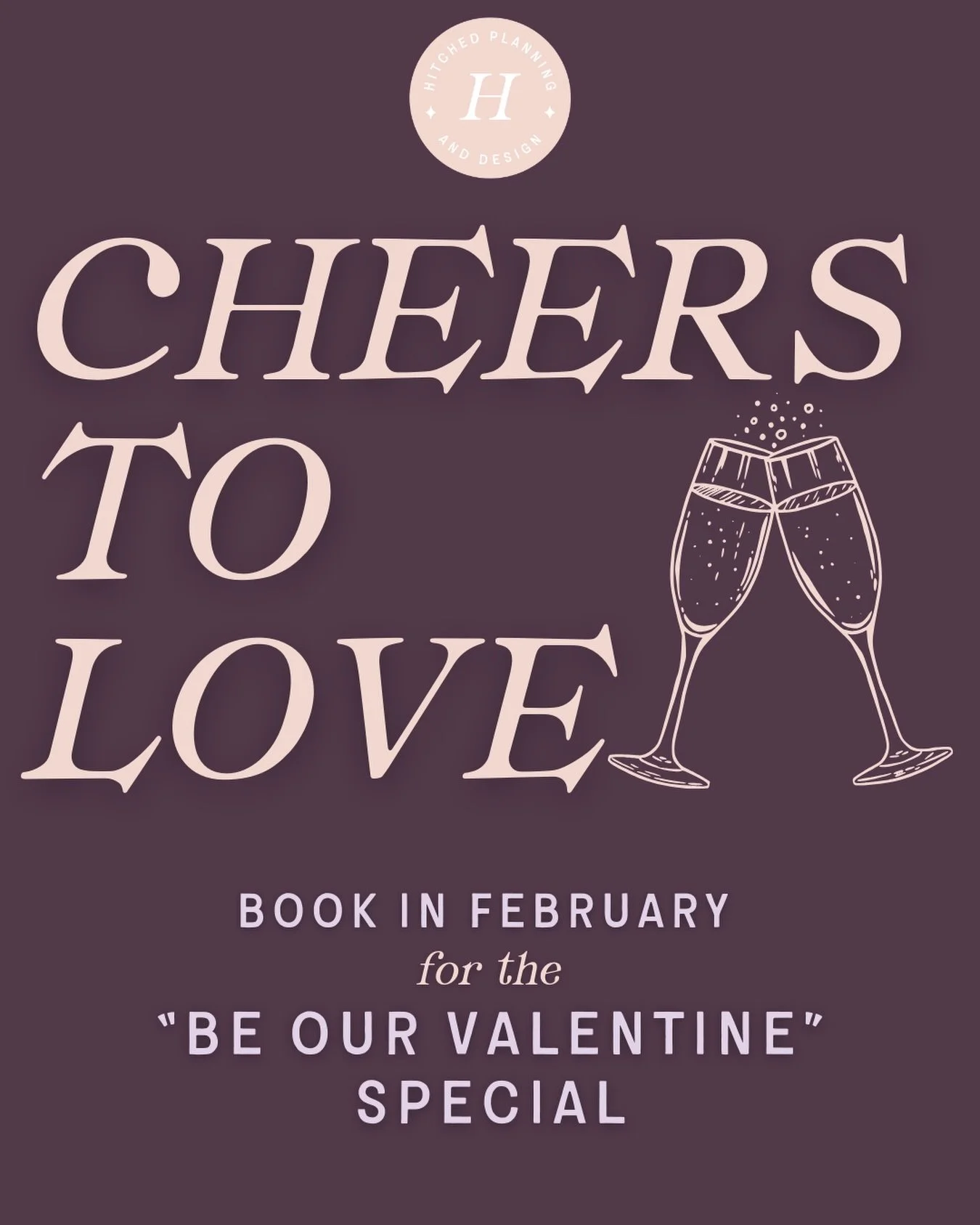 Love is in the air. 💍✨

Book your wedding with us by the end of February and you&rsquo;ll unlock a special deal. 

If you&rsquo;ve been waiting for a sign to lock in your planner, this is it. Let&rsquo;s make your best day ever happen.

Inquire abou