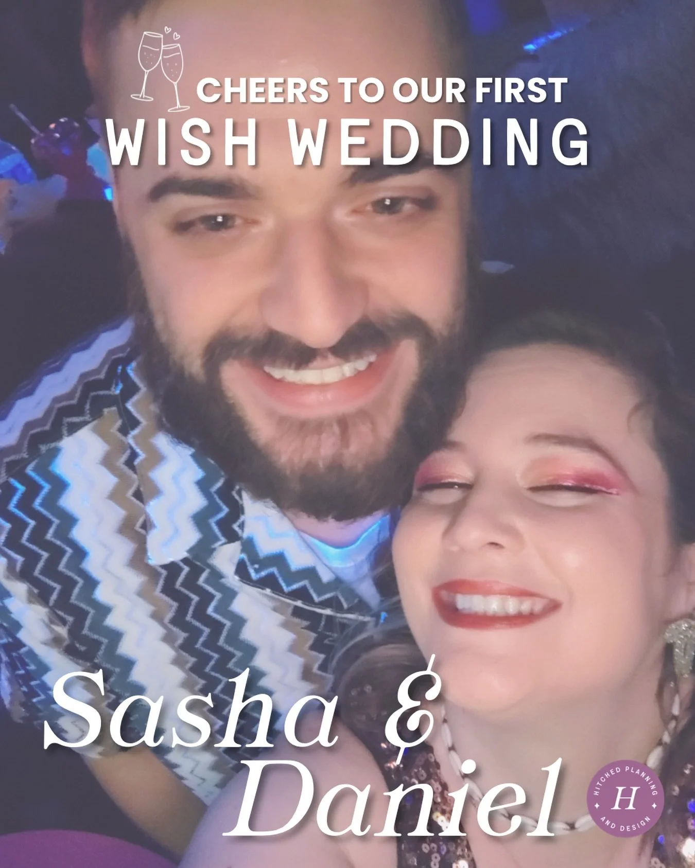 All weddings are special. And then there are the ones that remind you exactly why you do what you do. 🤍

This week, we have the incredible honor of celebrating Sasha + Daniel through @hitchedhelpinghands very first Wish Wedding.

Over the years, we&