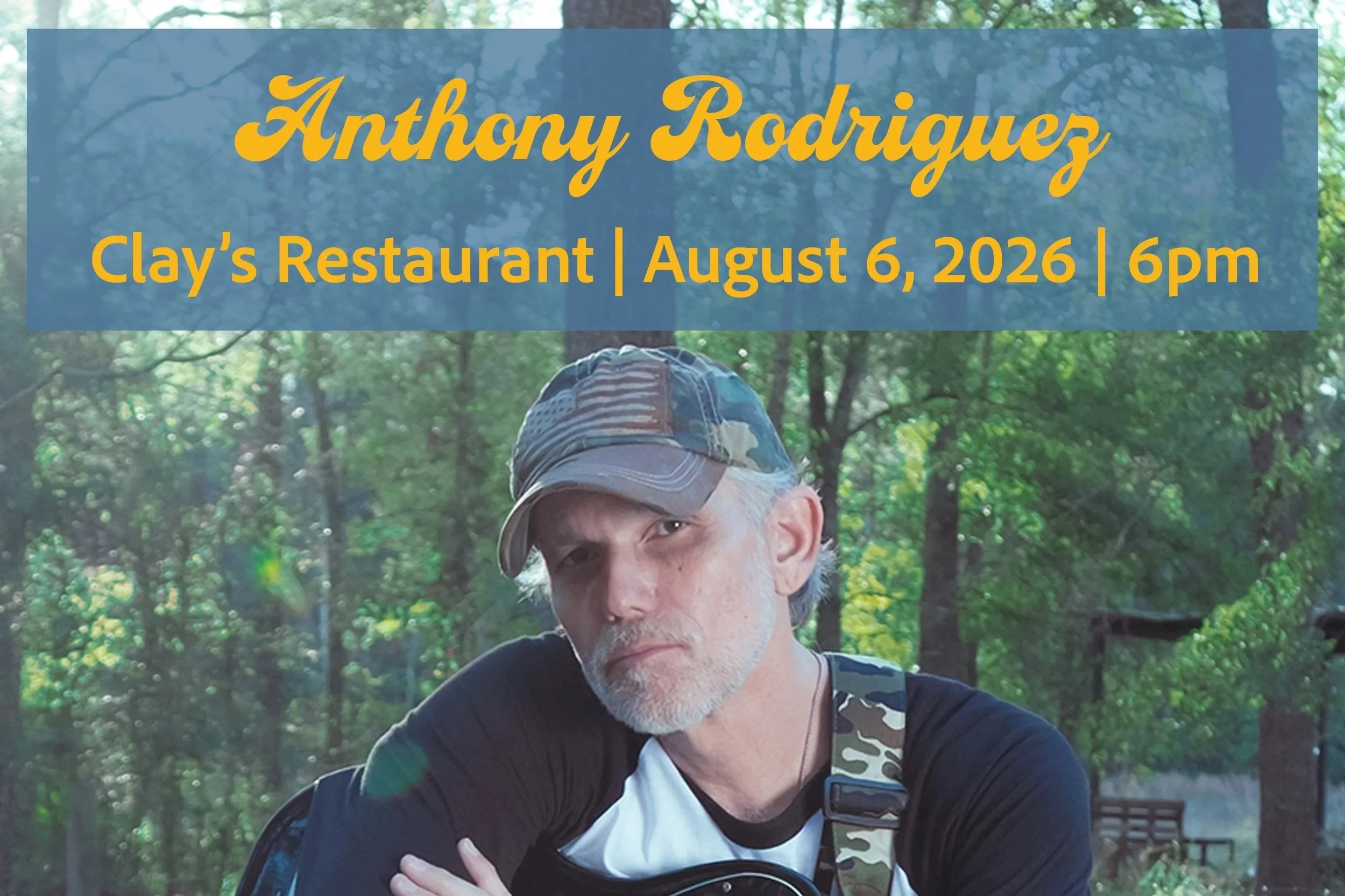 Anthony Rodriguez at Clay's Restaurant