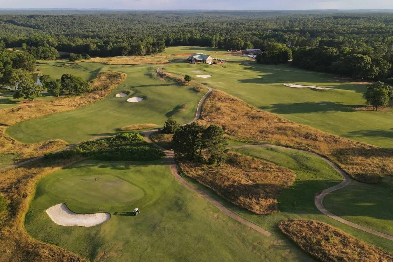 An overhead view of The Fields in LaGrange, Georgia