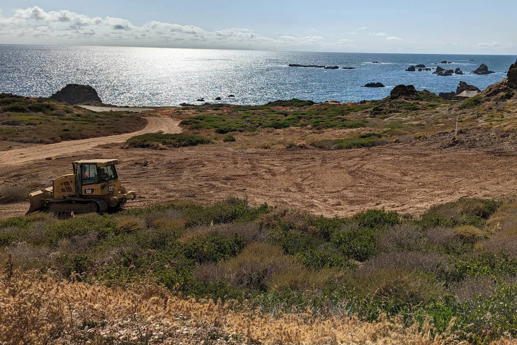 Punta Brava | Early site grading
