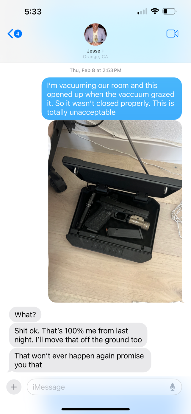 Jesse Kleinow is irresponsible