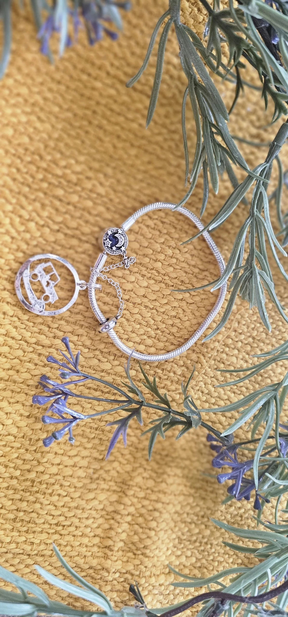 925 Sterling Silver Jeep Adventure Bracelet