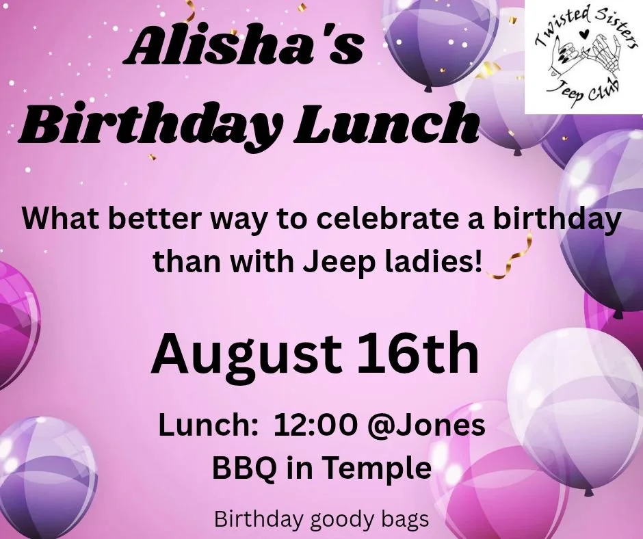 Alisha’s Birthday Lunch