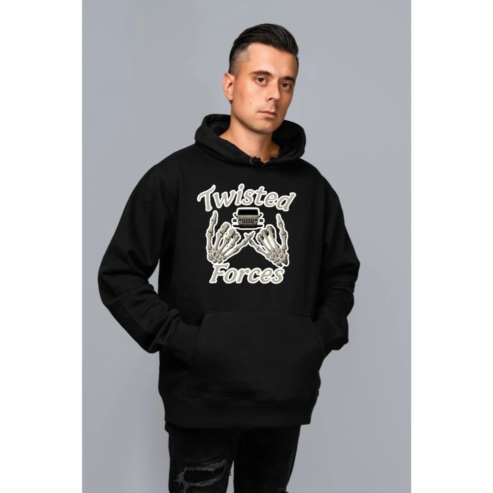 Twisted Forces Graphic Hoodie