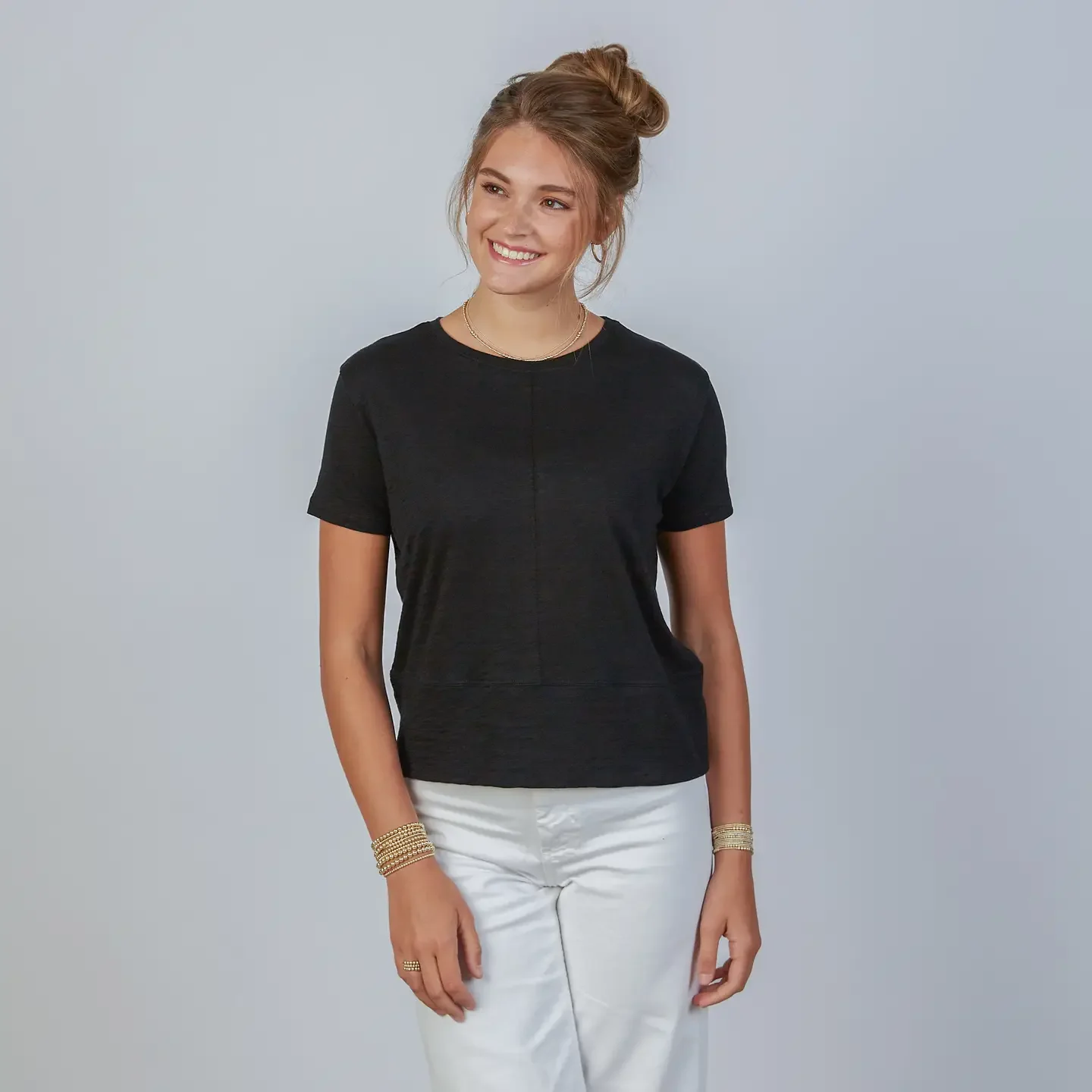 Celia Perfect Length Tee - Short Sleeve