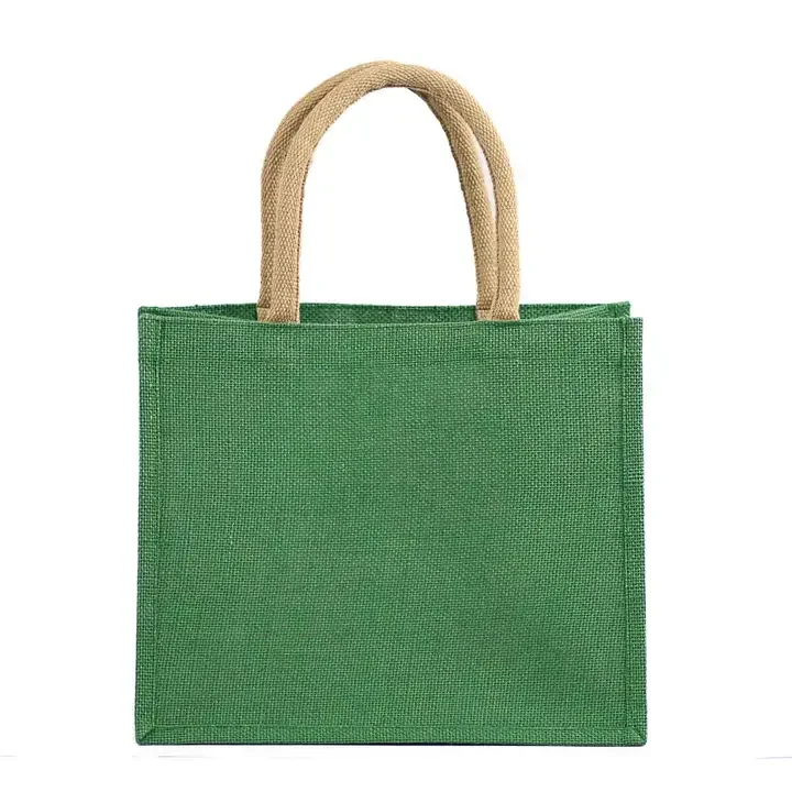 Jute Gift Tote - Kelly