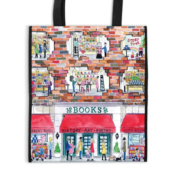 A Day At the Bookstore Reusable Tote