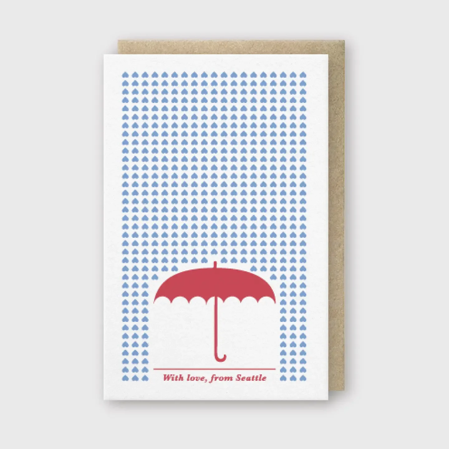 With Love, From Seattle Greeting Card