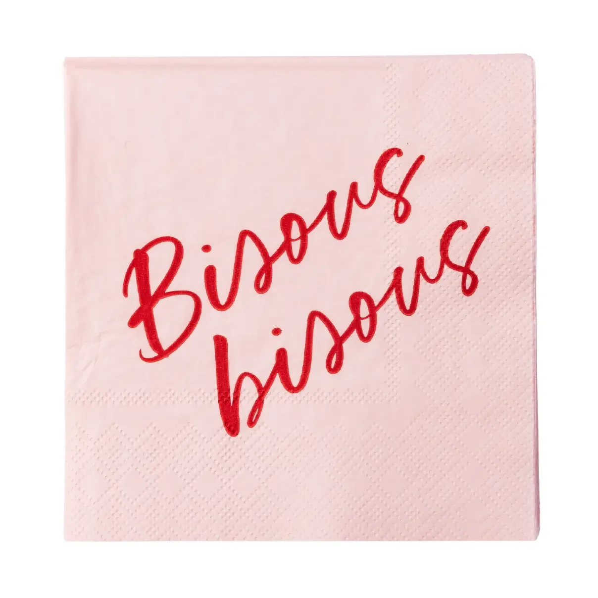 Kiss Kiss Cocktail Napkins