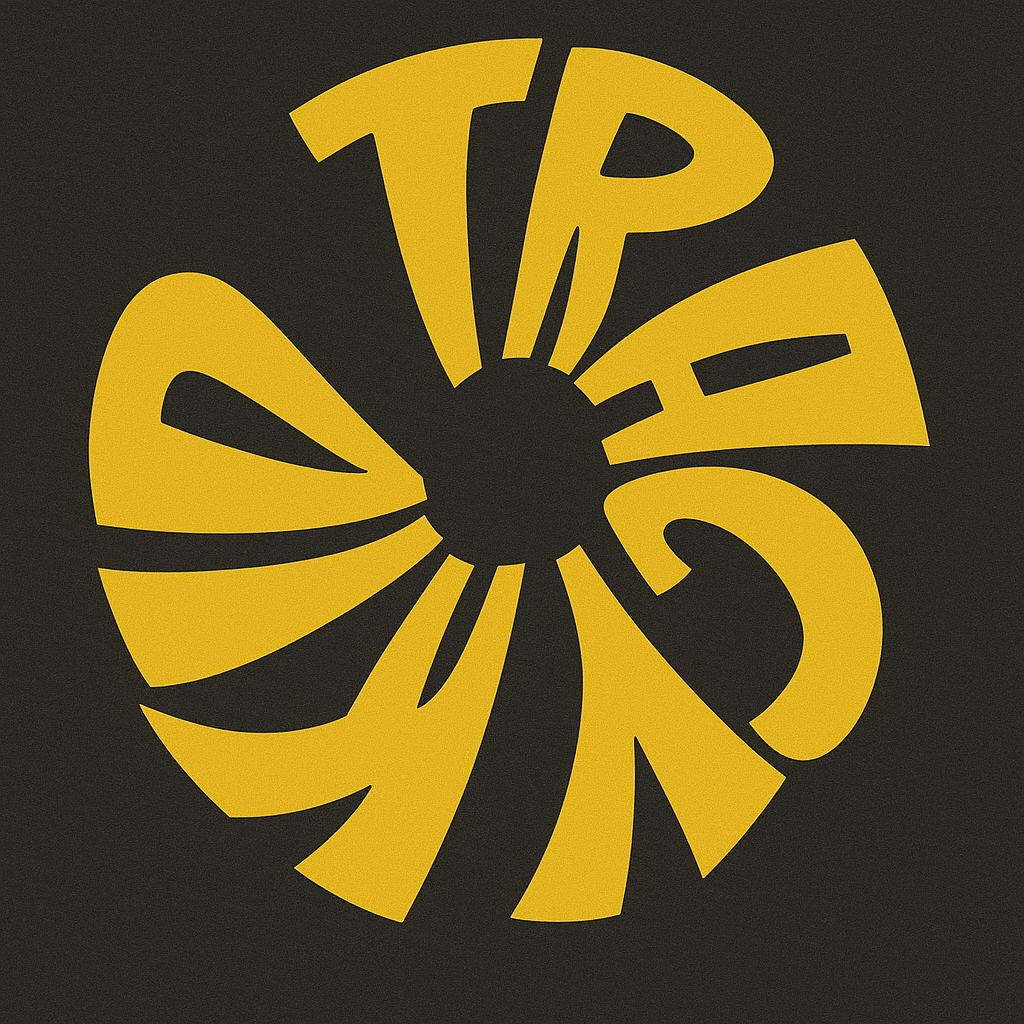 Yellow stylized text displaying the words 'TOP SECRET' on a black background.