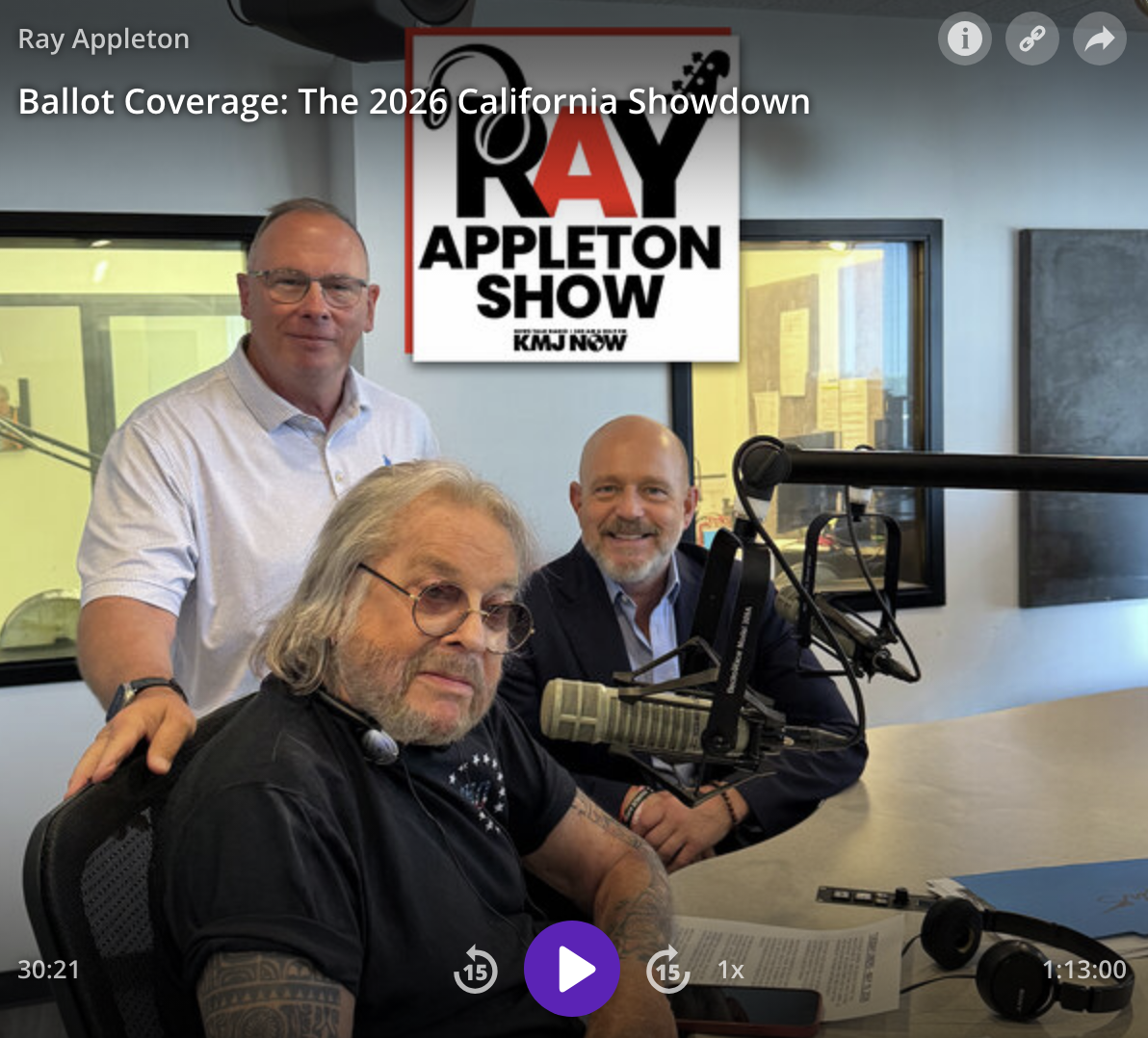 RADIO: Ray Appleton - Ballot Coverage - The 2026 California Showdown