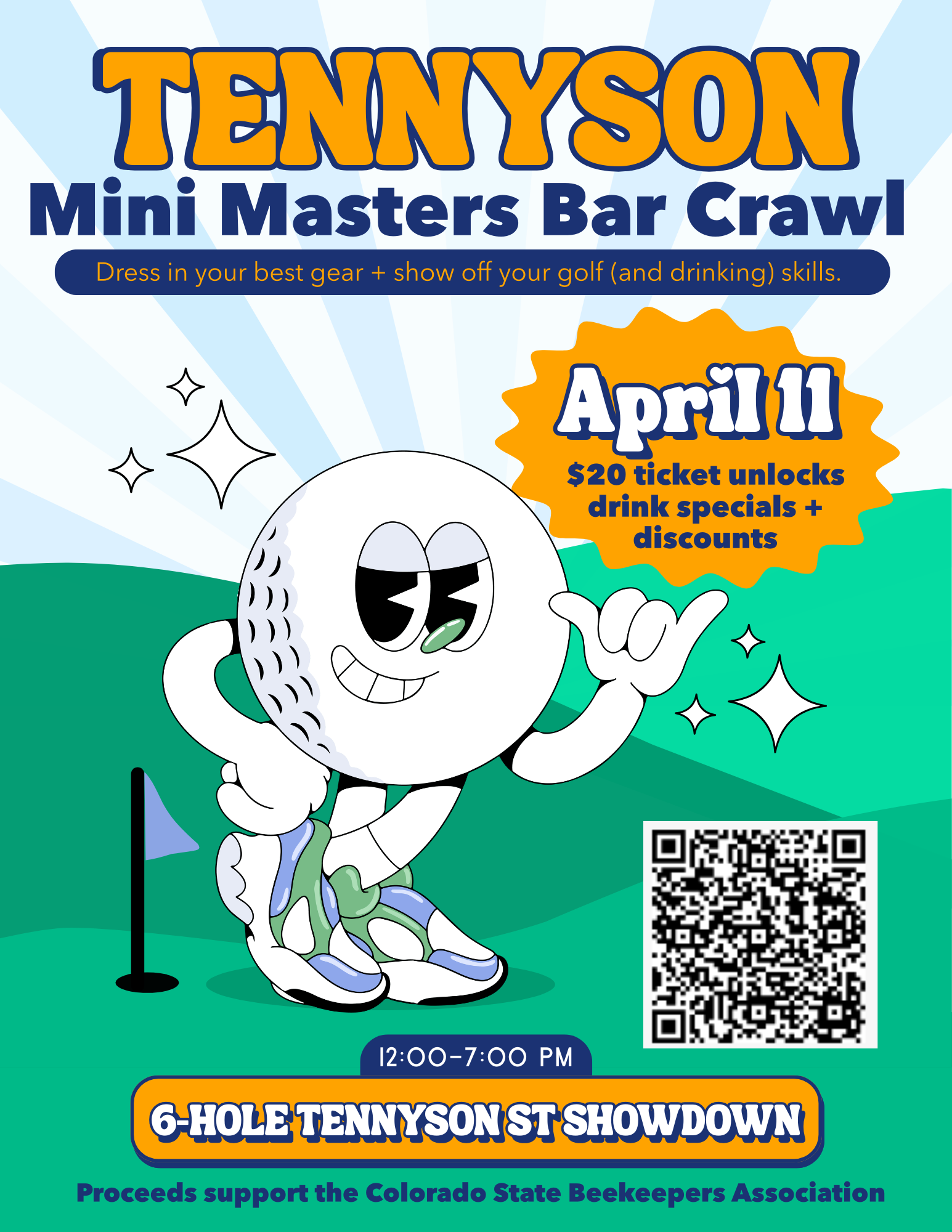 Mini Masters Tennyson St Putt Putt Bar Crawl