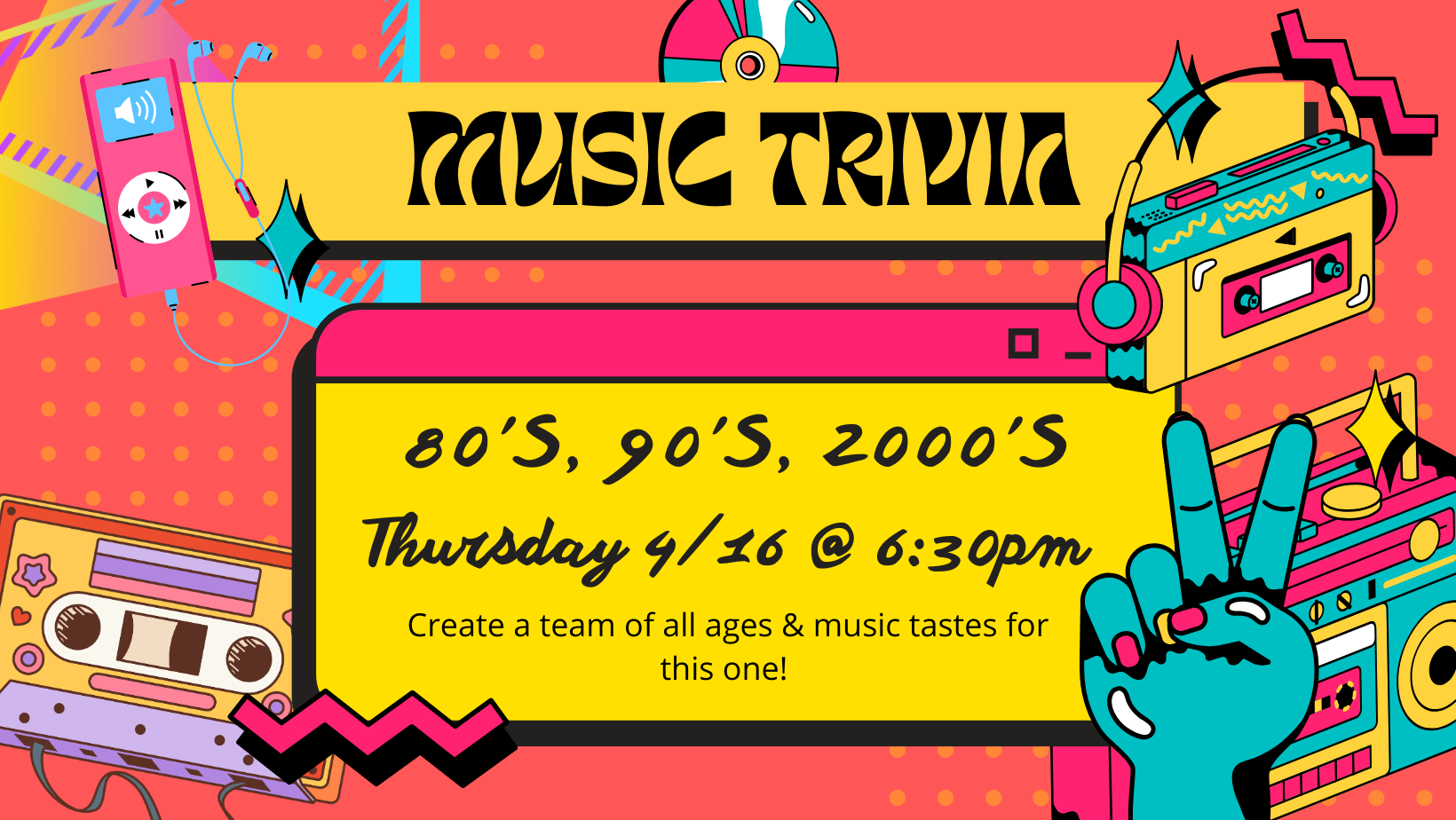 80s 90s 2000s Trivia Night in Denver | Tennyson Street