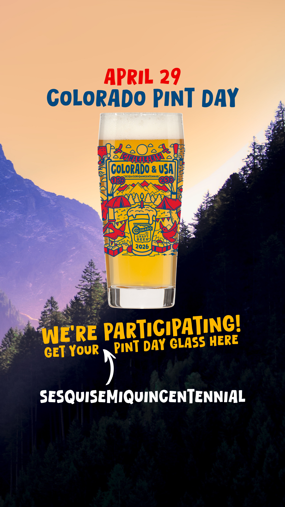 Colorado Pint Day in Denver | Limited Edition Glass + Craft Beer