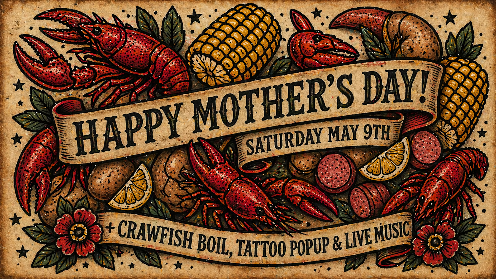 Mother’s Day Weekend: Crawfish, Tattoos &amp; Sunday Market in Denver