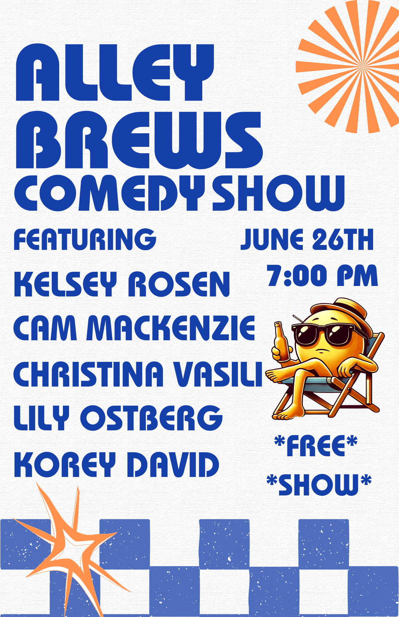 Pride Bag Charms + Comedy Night at Alley Brews