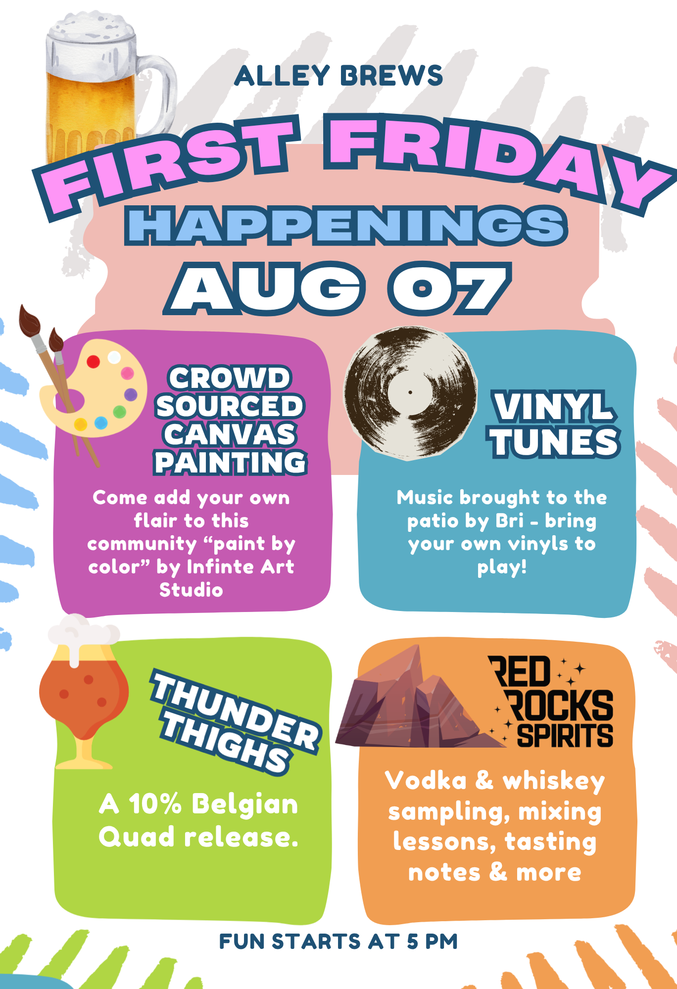 First Friday at Alley Brews